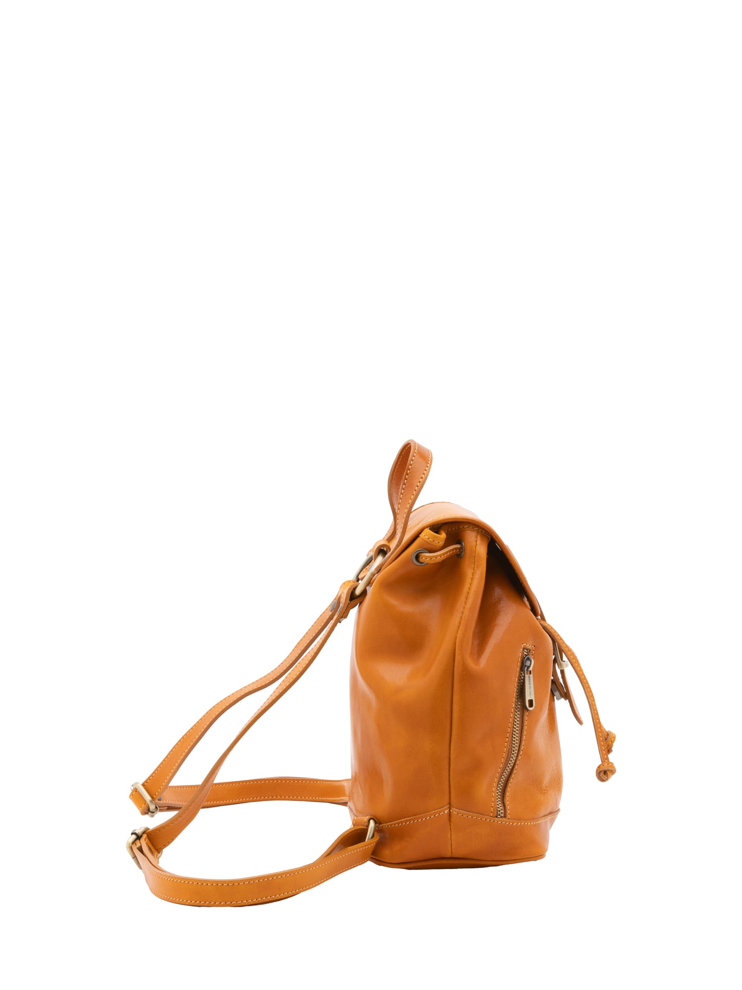 Shoulder Bag I Fratelli Women Genuine leather -Verde Senape