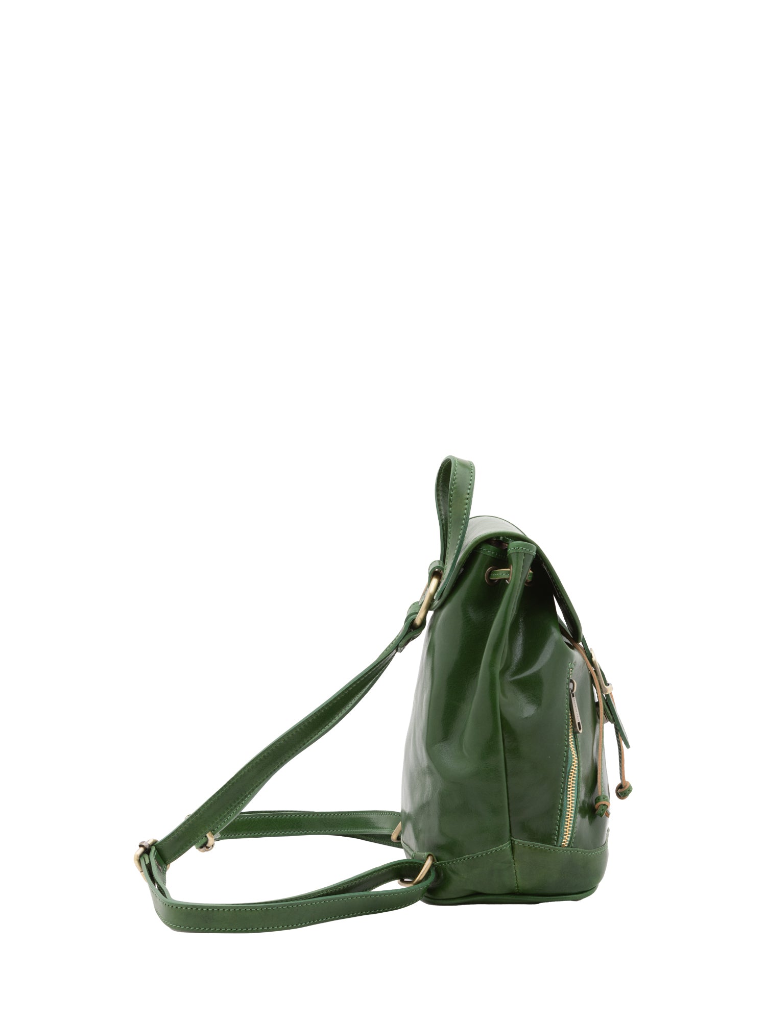 Shoulder Bag I Fratelli Women Genuine leather -Verde Verde
