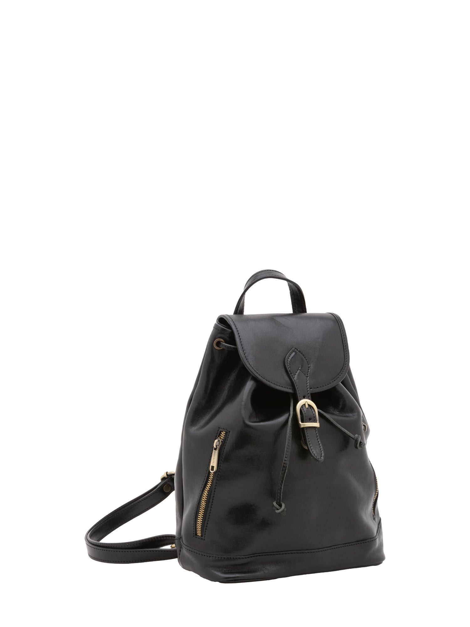 Shoulder Bag I Fratelli Women Genuine leather -Nero Nero