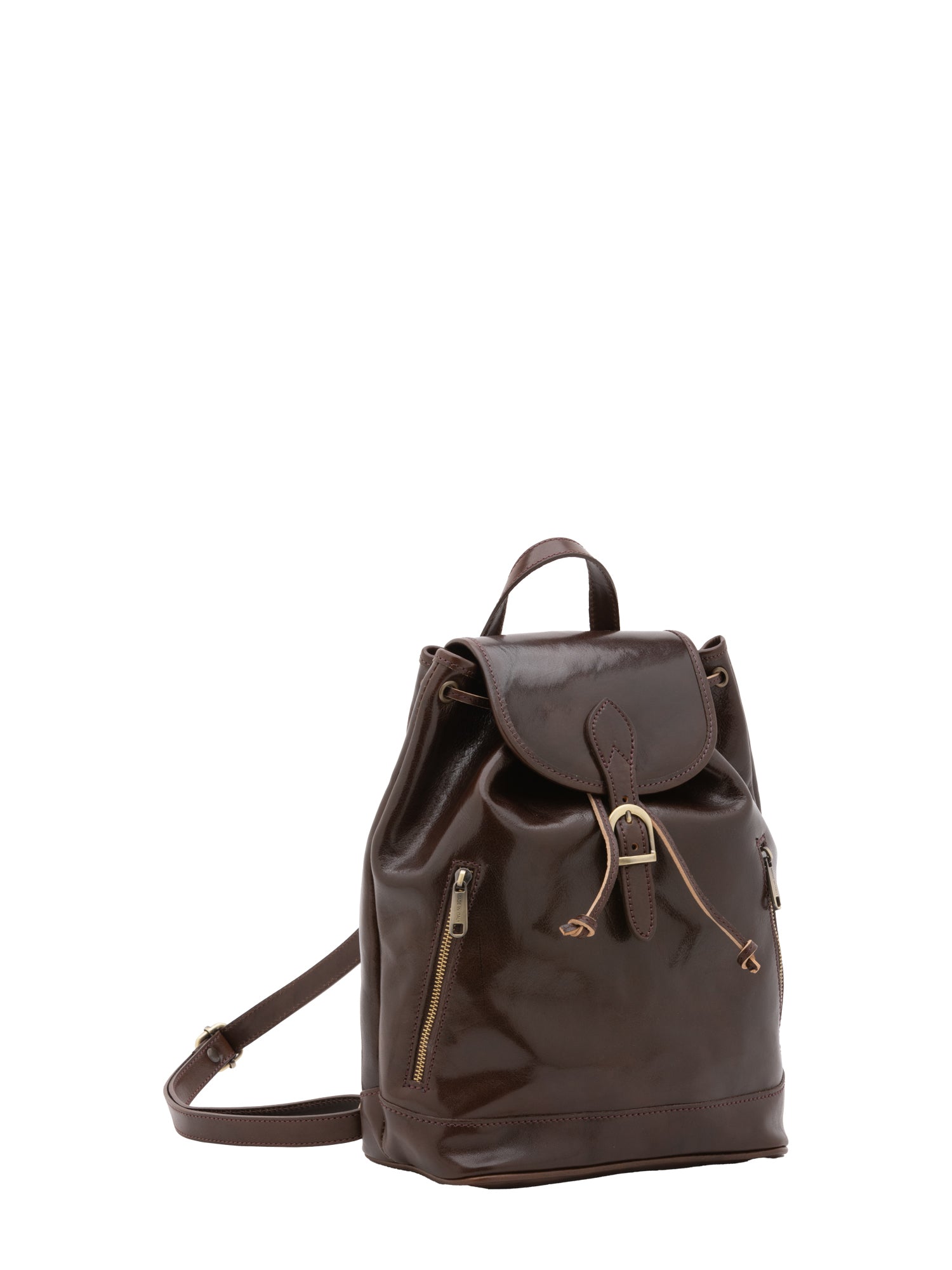 Shoulder Bag I Fratelli Women Genuine leather -Nero Bruciato