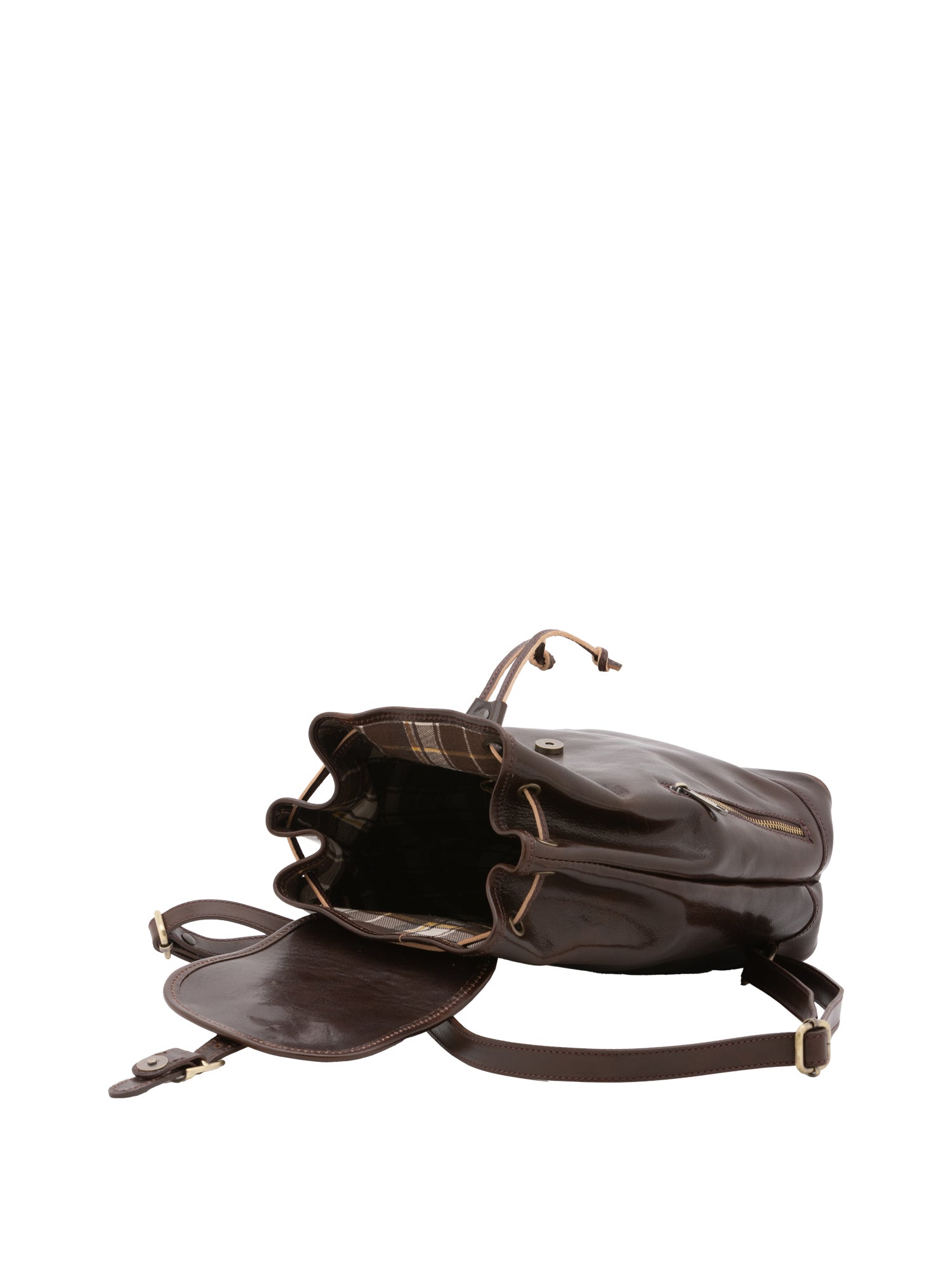 Shoulder Bag I Fratelli Women Genuine leather -Nero Bruciato