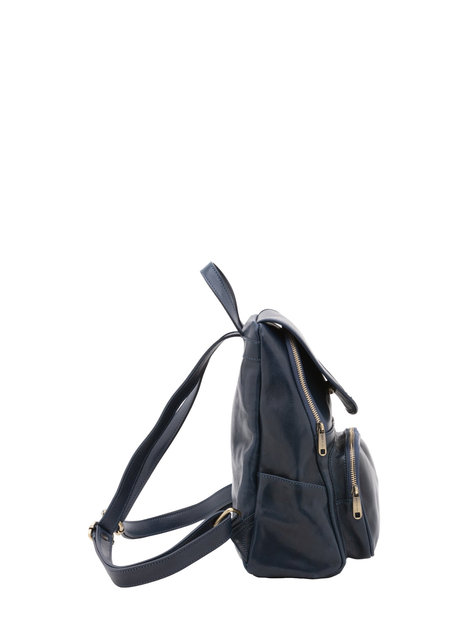 Shoulder Bag I Fratelli Women Genuine leather -Verde Blu