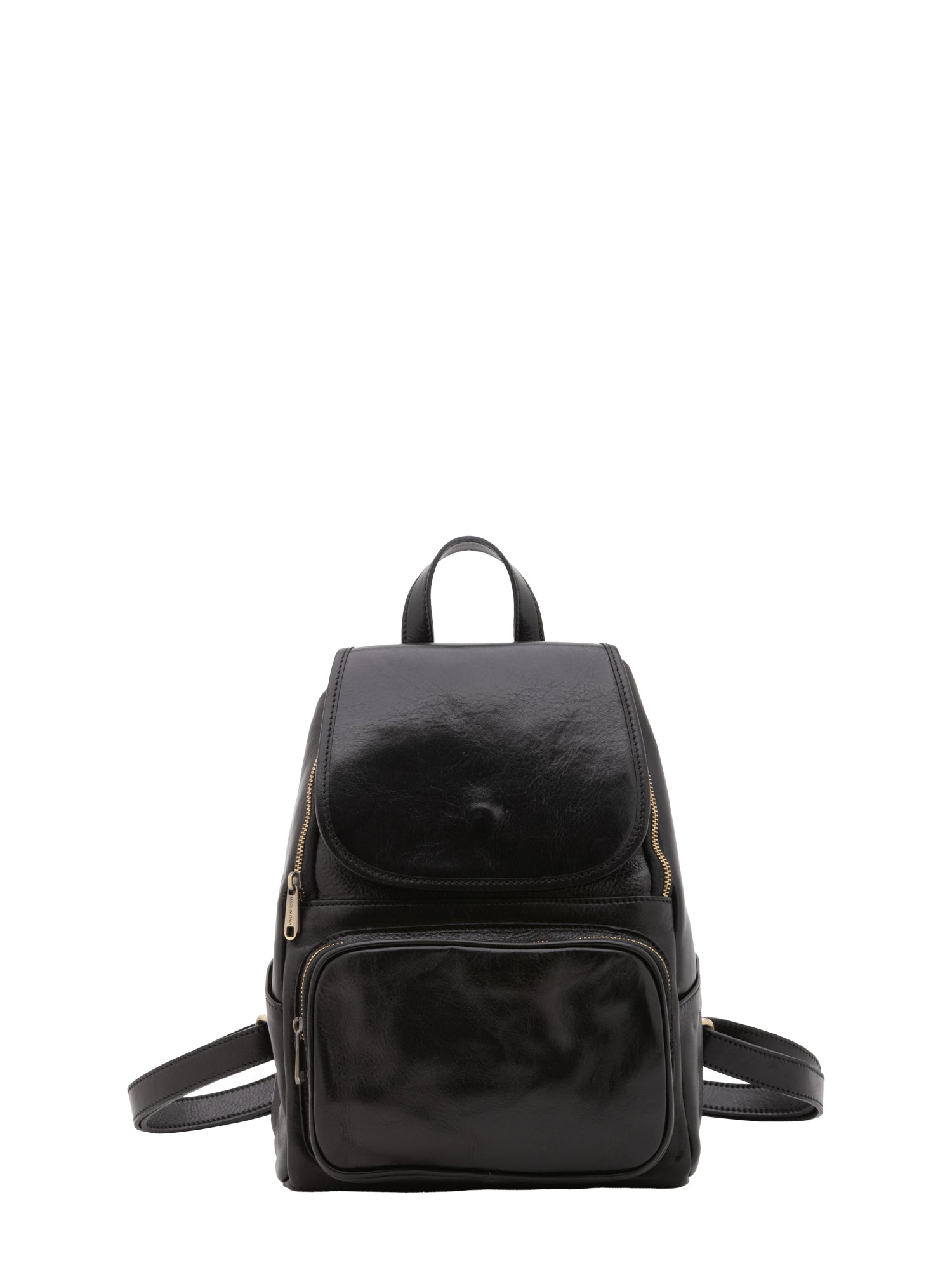 Shoulder Bag I Fratelli Women Genuine leather -Verde Nero
