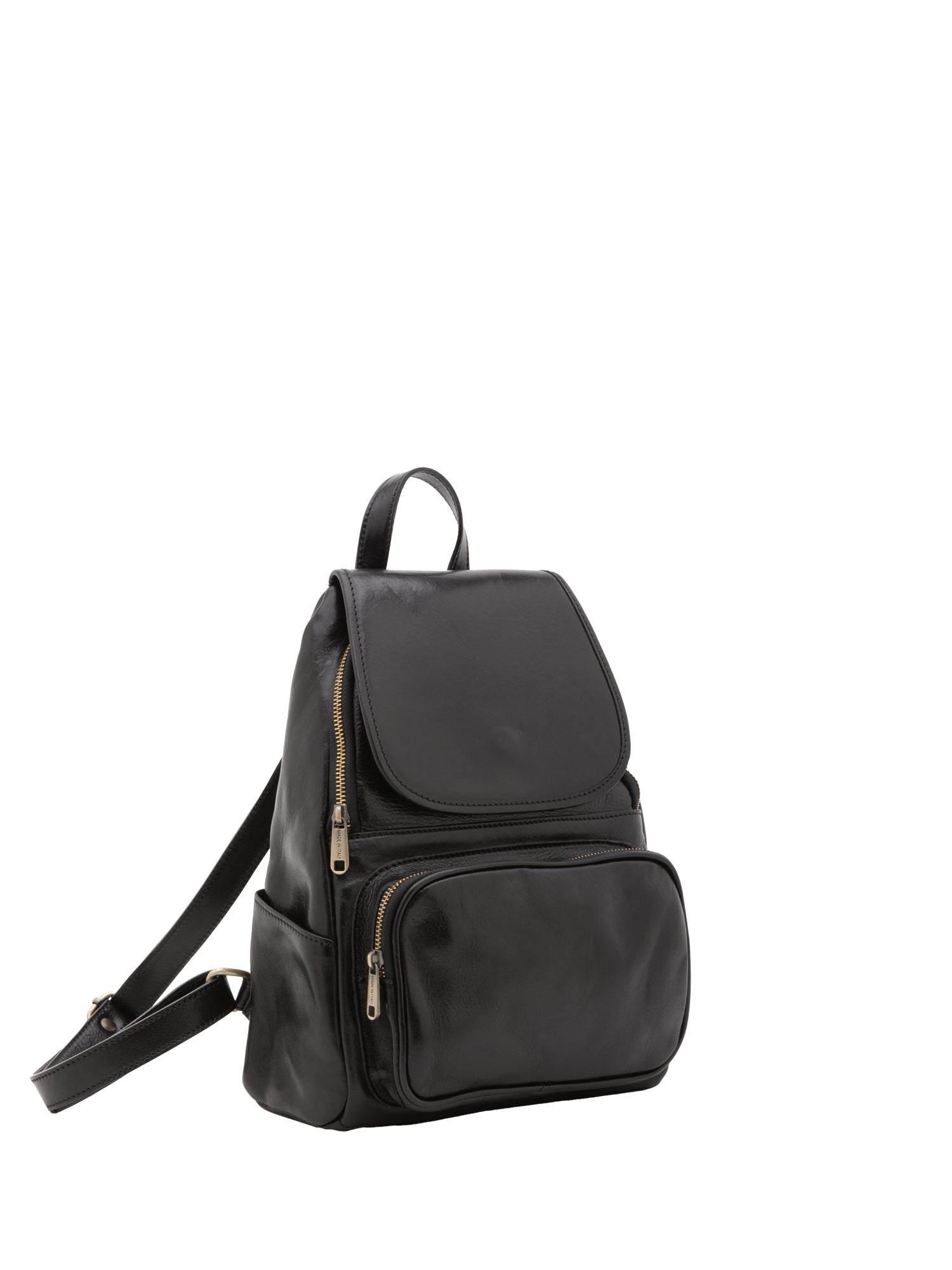 Shoulder Bag I Fratelli Women Genuine leather -Verde Nero