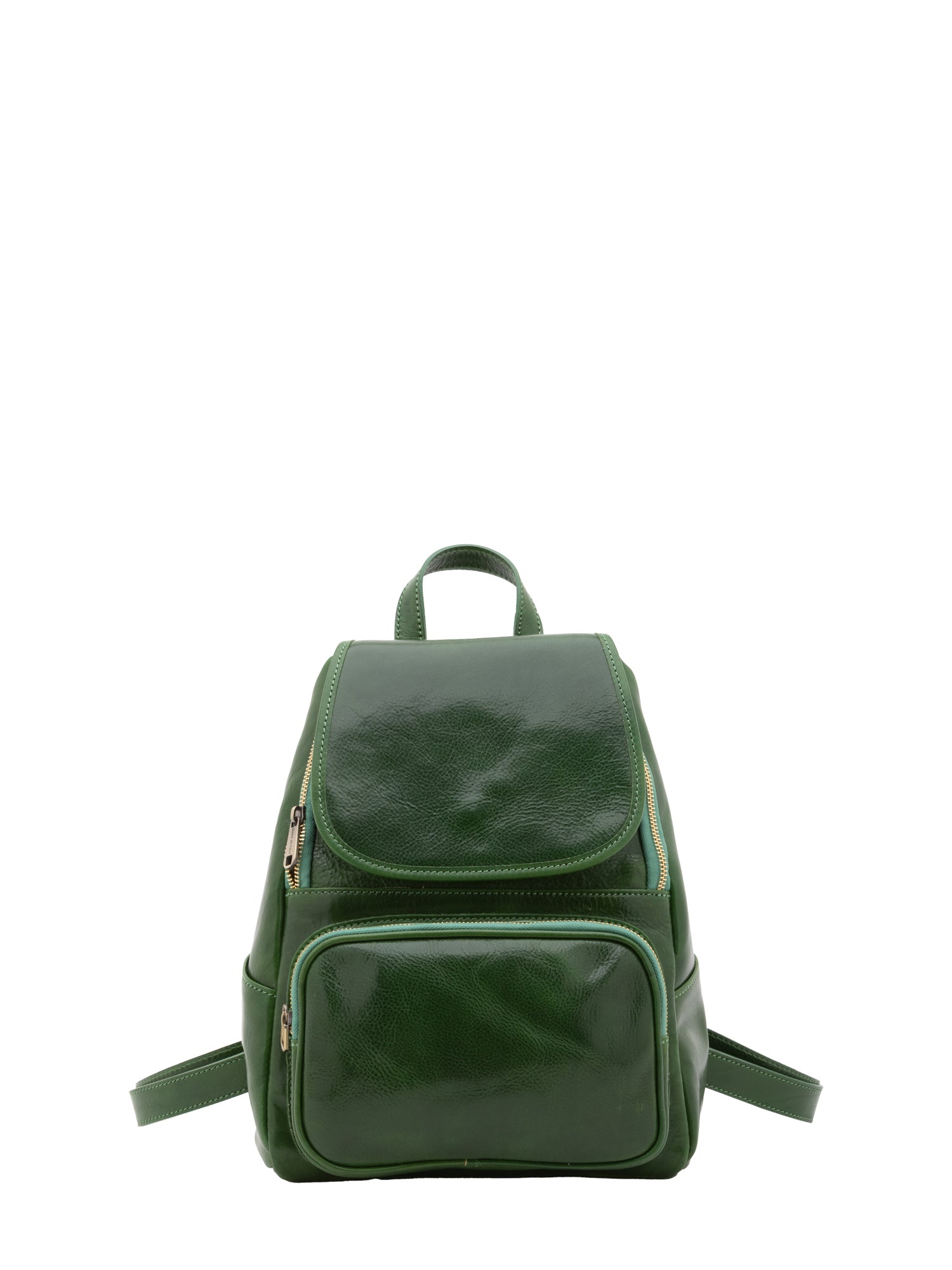 Shoulder Bag I Fratelli Women Genuine leather -Verde Verde