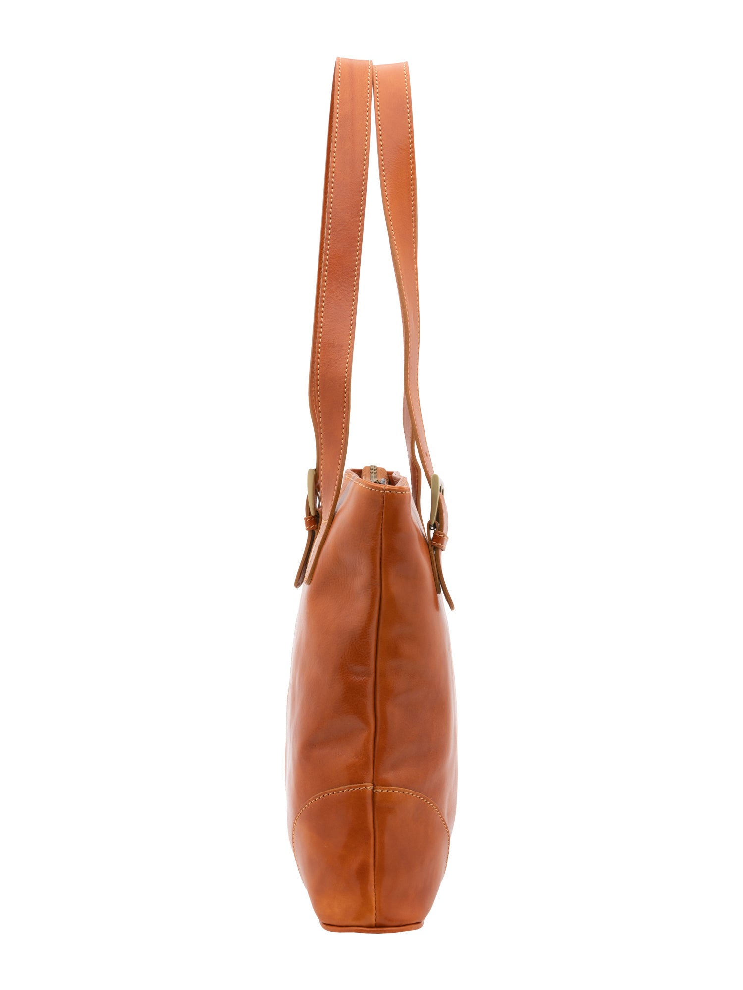 Shoulder Bag I Fratelli Women Genuine leather -Blu Cognac