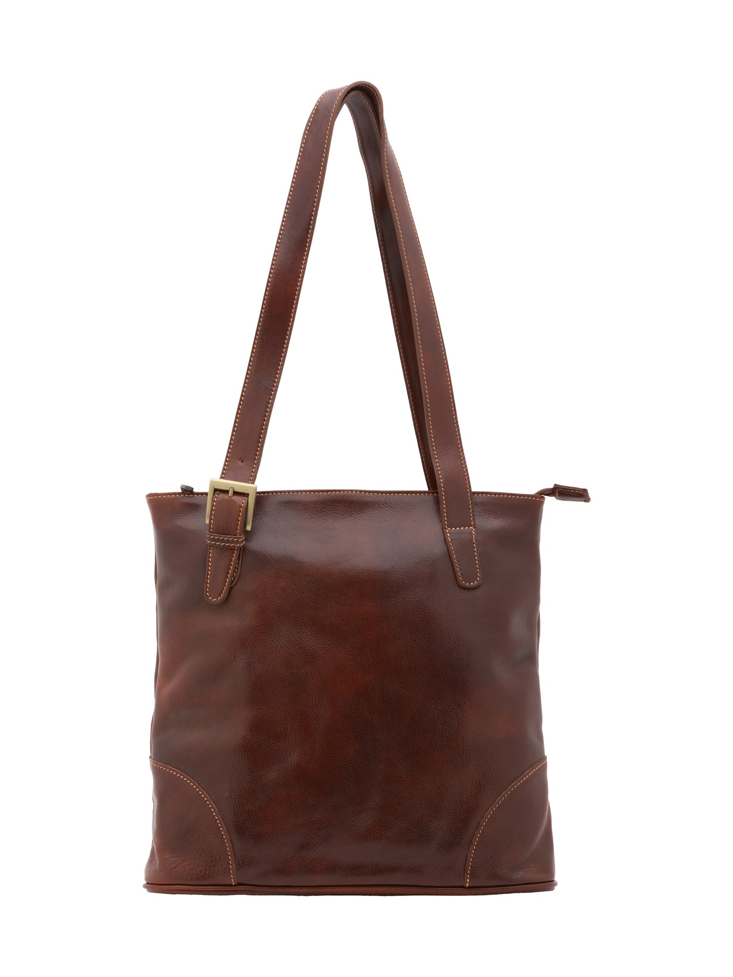 Shoulder Bag I Fratelli Women Genuine leather -Blu Marrone