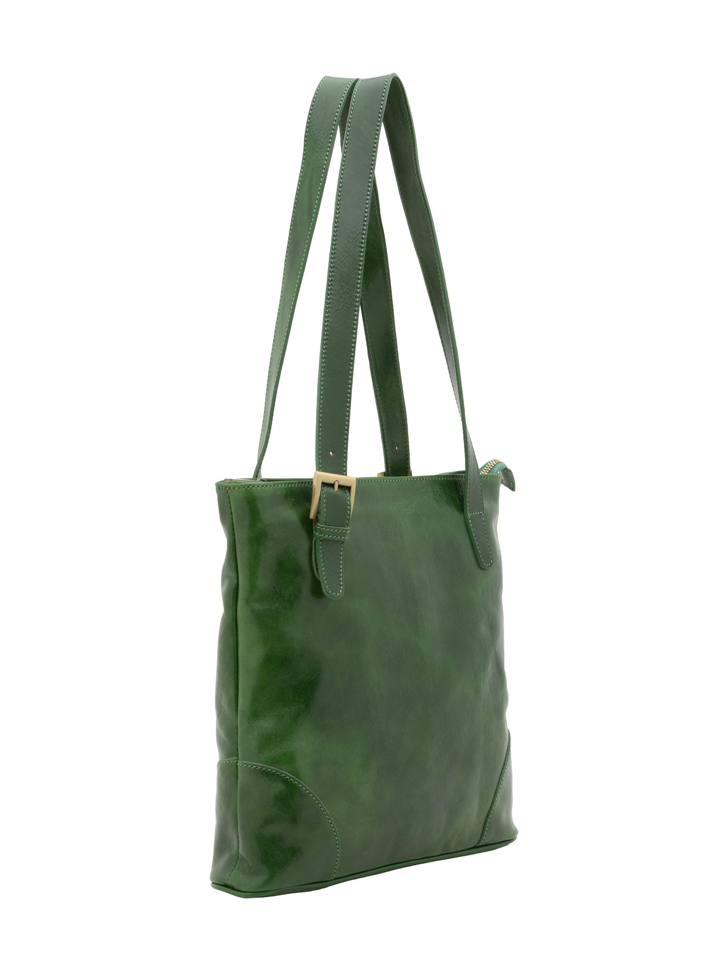 Shoulder Bag I Fratelli Women Genuine leather -Blu Verde