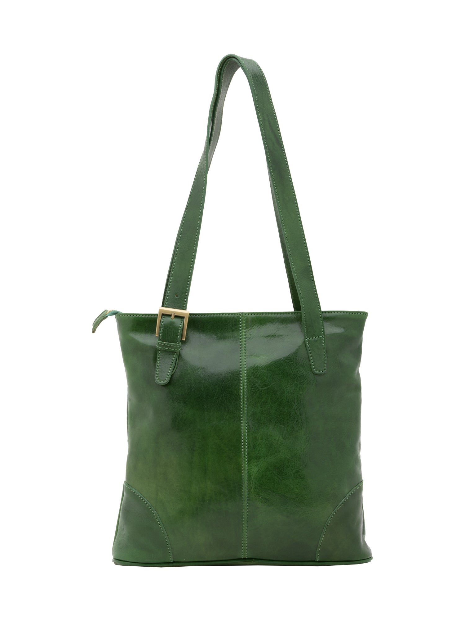Shoulder Bag I Fratelli Women Genuine leather -Blu Verde
