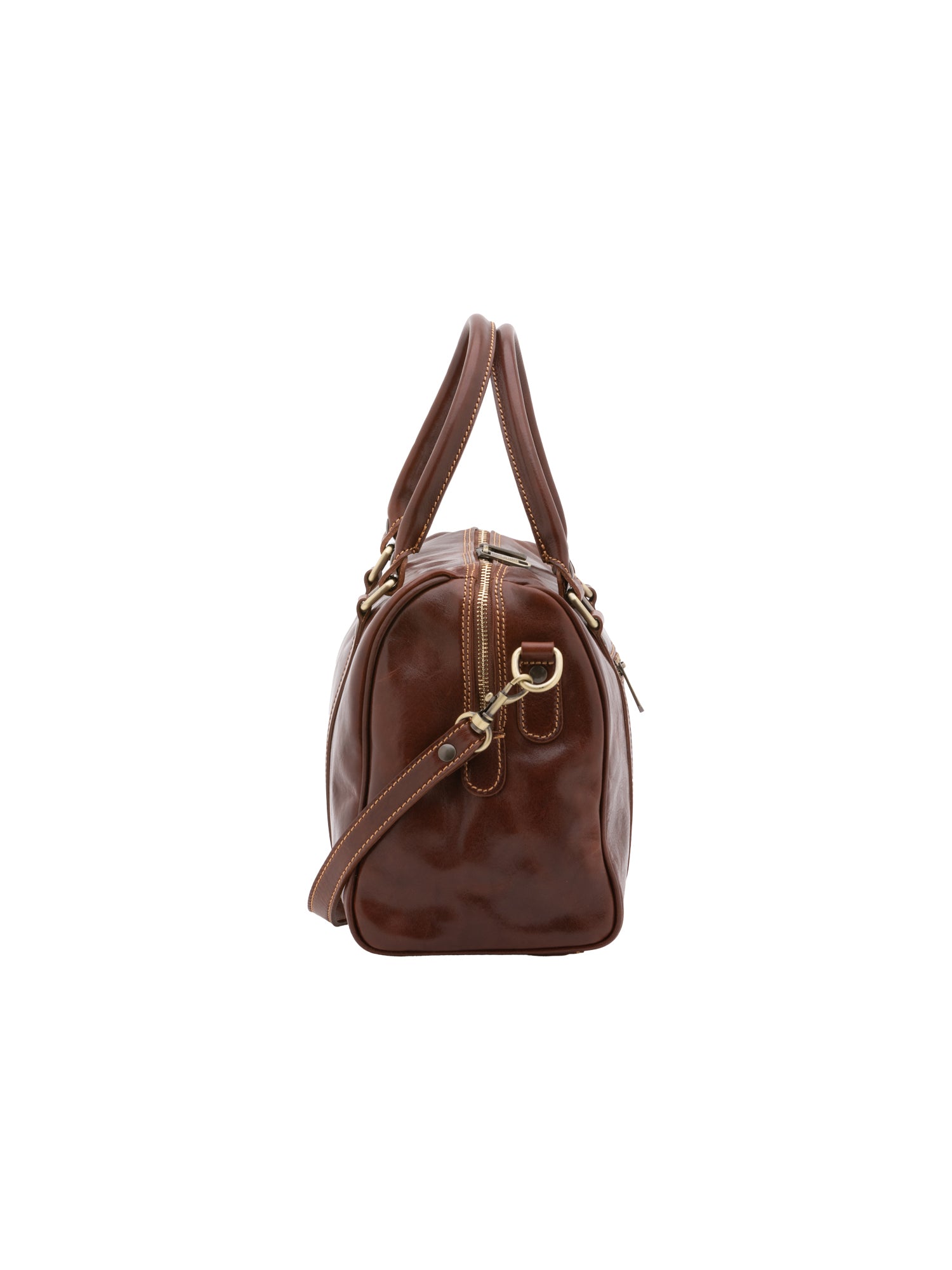 Bowler bag I Fratelli Women Genuine leather -Tmoro Marrone