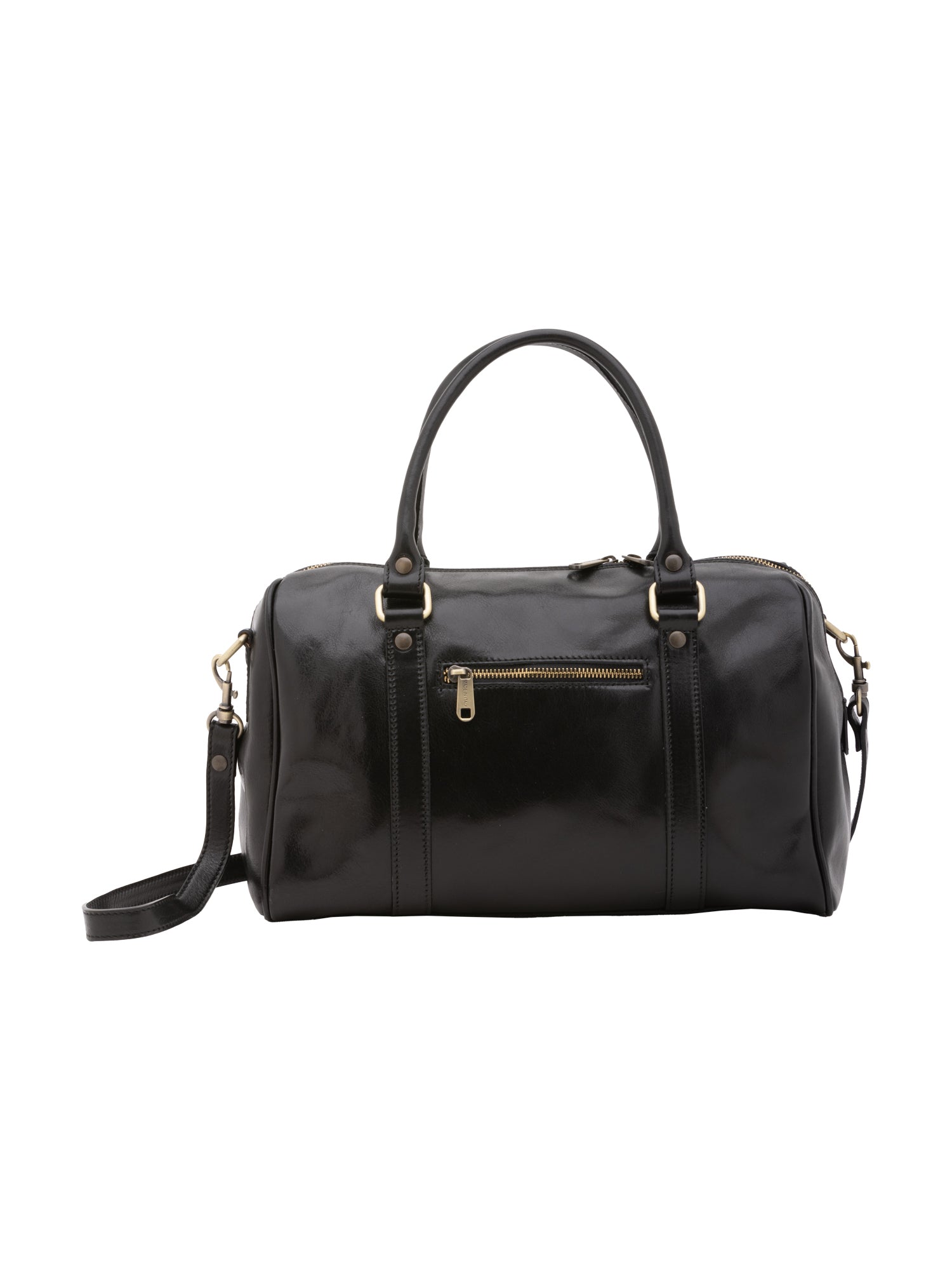 Bowler bag I Fratelli Women Genuine leather -Tmoro Nero