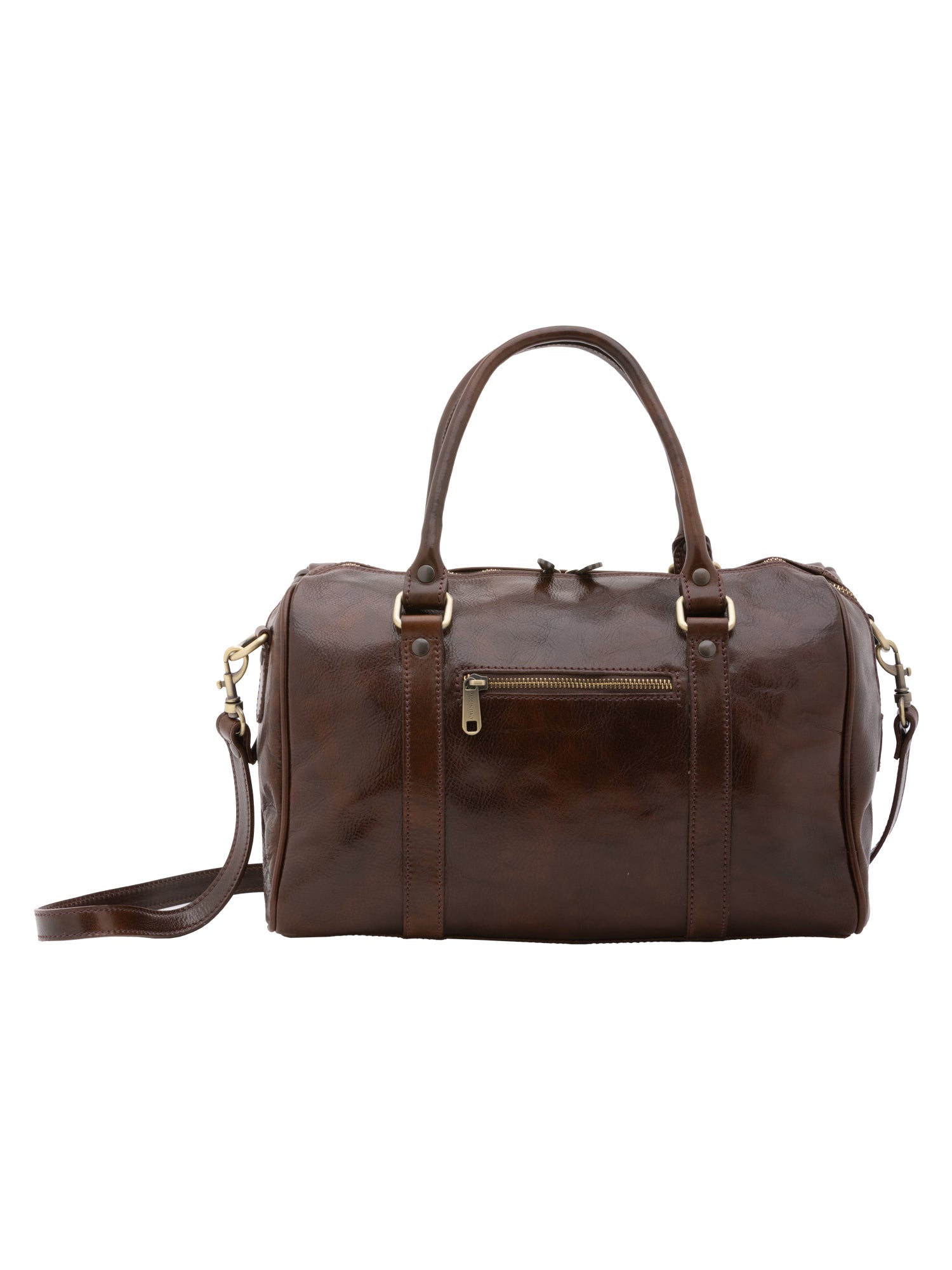 Bowler bag I Fratelli Women Genuine leather -Tmoro Testa di moro