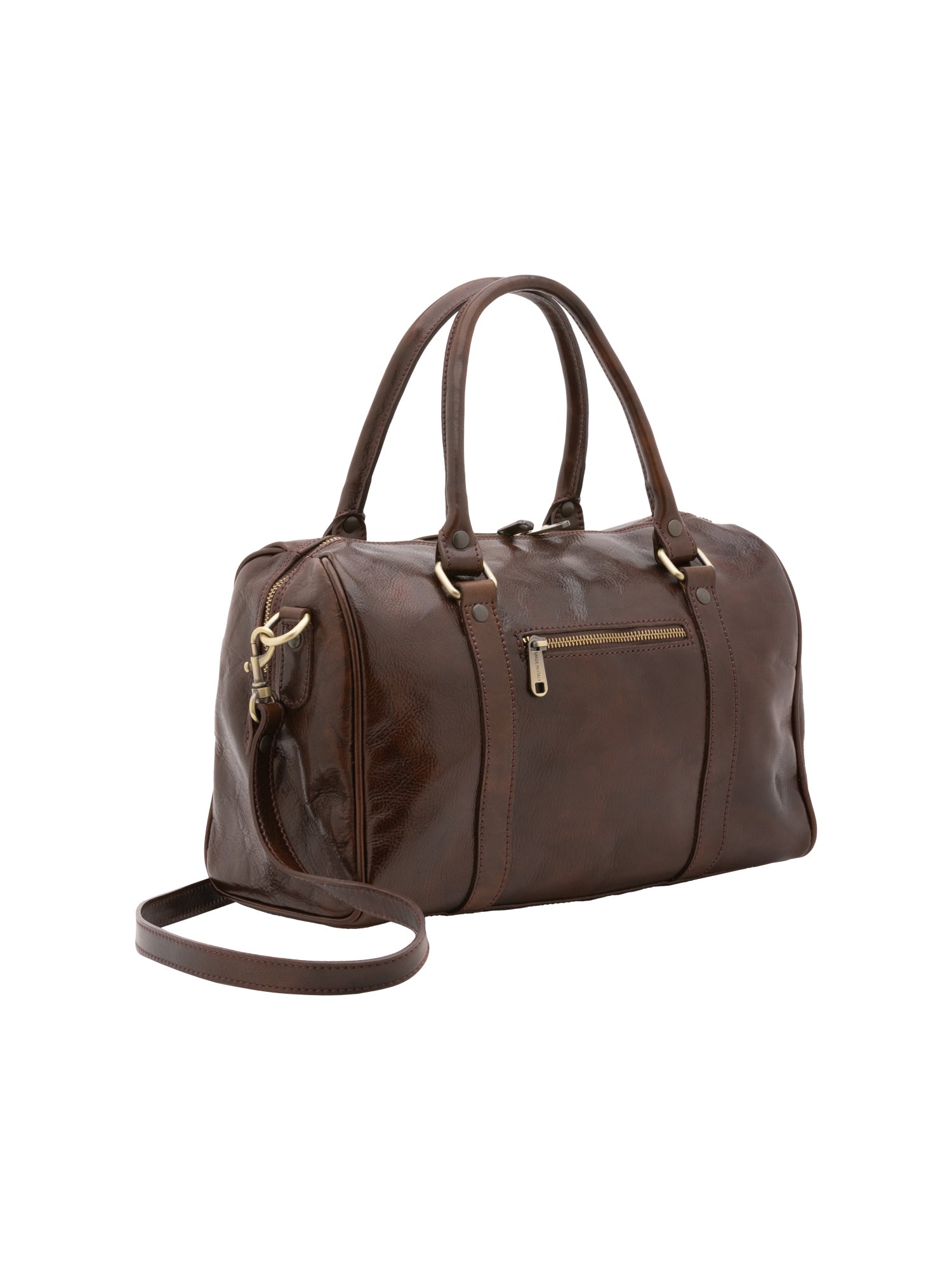 Bowler bag I Fratelli Women Genuine leather -Tmoro Testa di moro