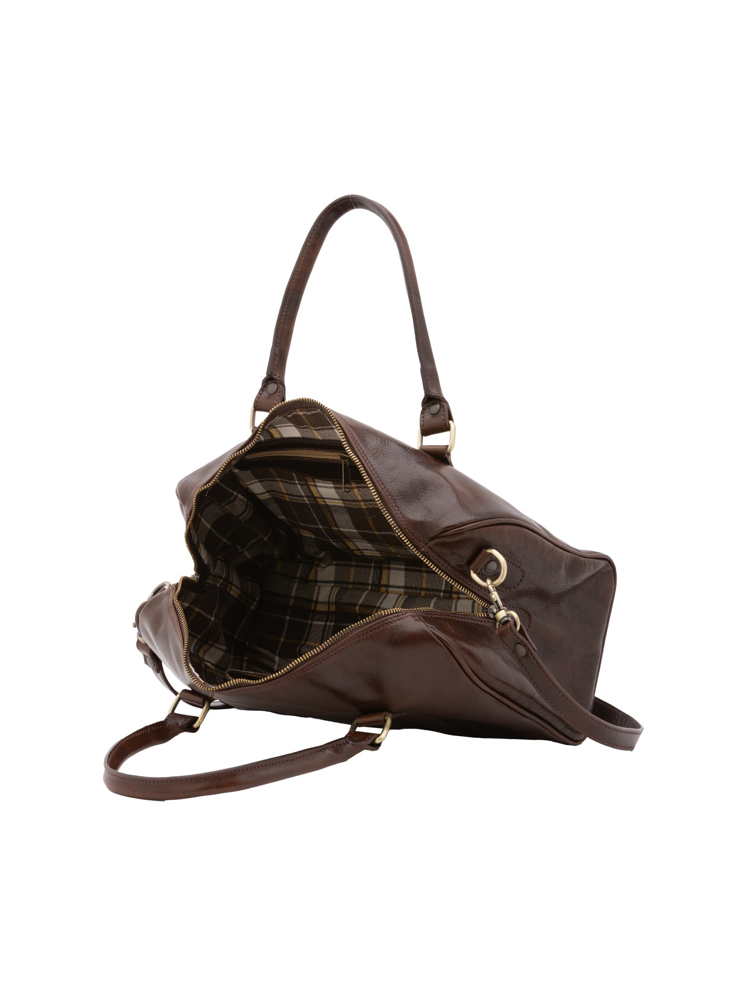 Bowler bag I Fratelli Women Genuine leather -Tmoro Testa di moro
