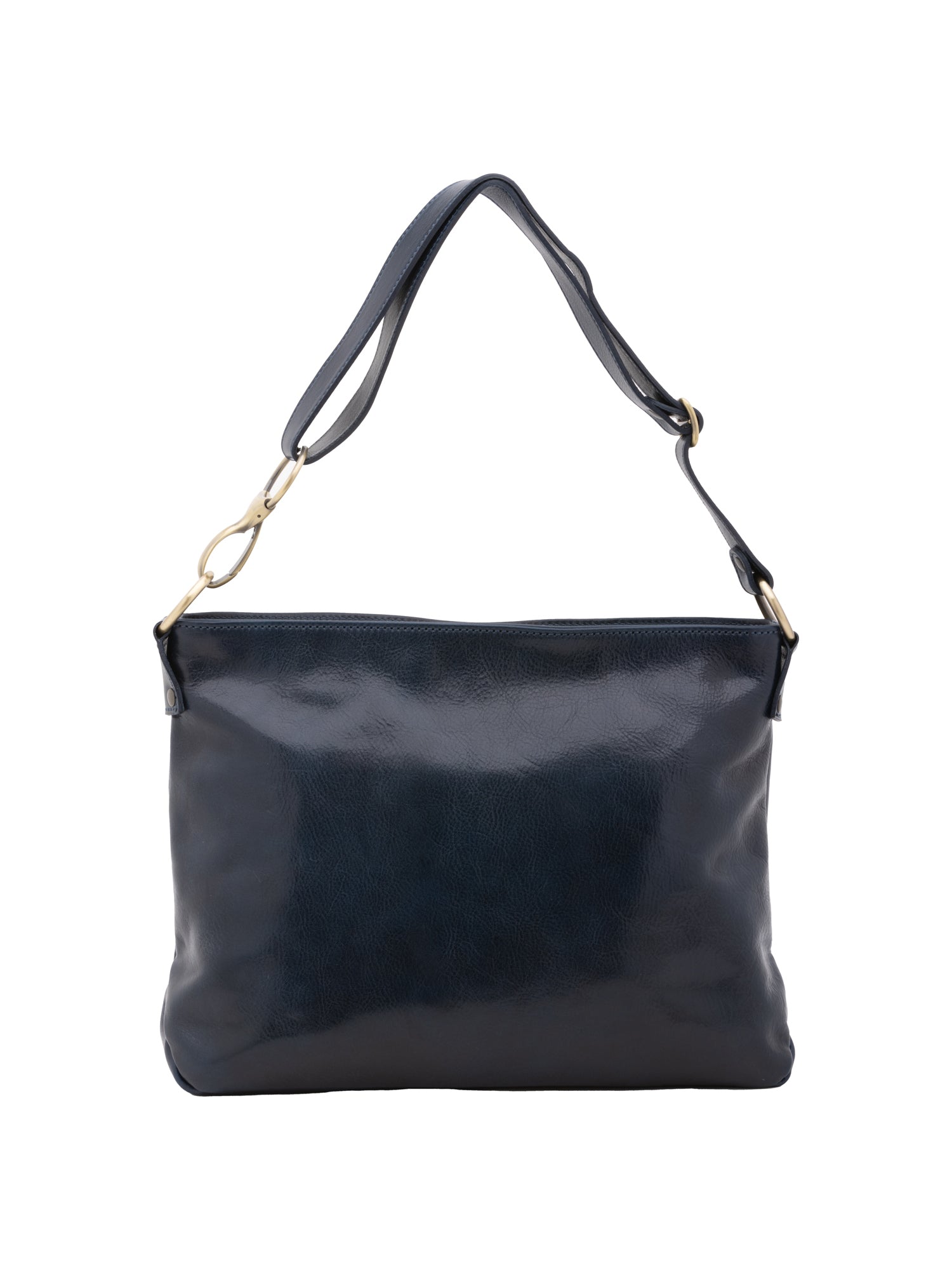 Shoulder Bag I Fratelli Women Genuine leather -Cognac Blu