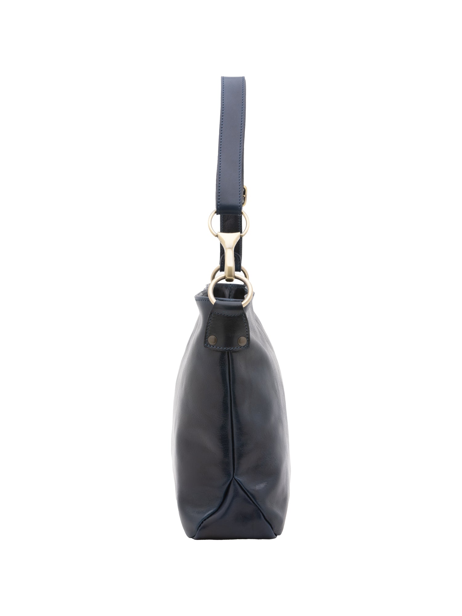 Shoulder Bag I Fratelli Women Genuine leather -Cognac Blu