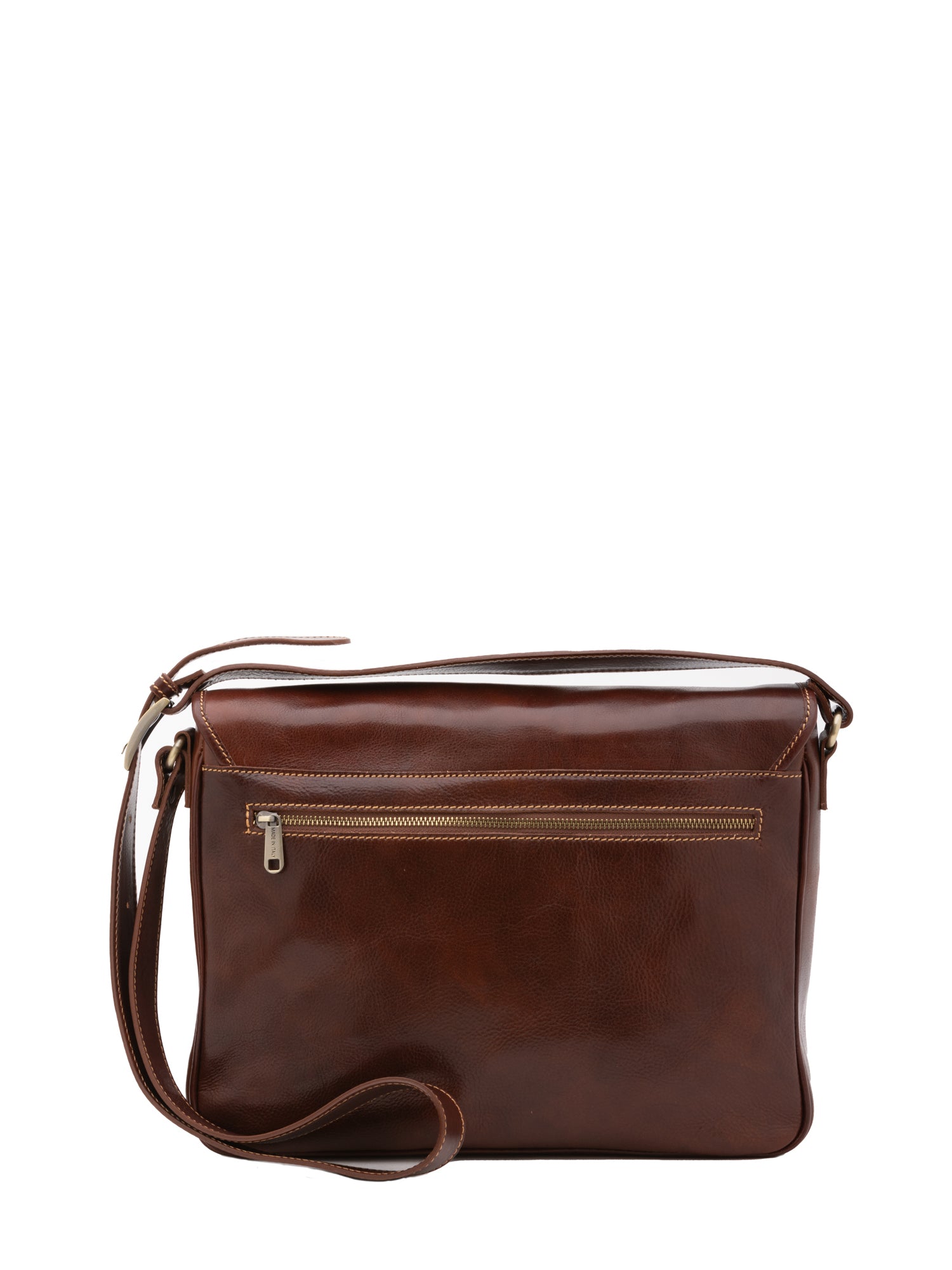 Crossbody bag I Fratelli Men Genuine leather -Tmoro Marrone