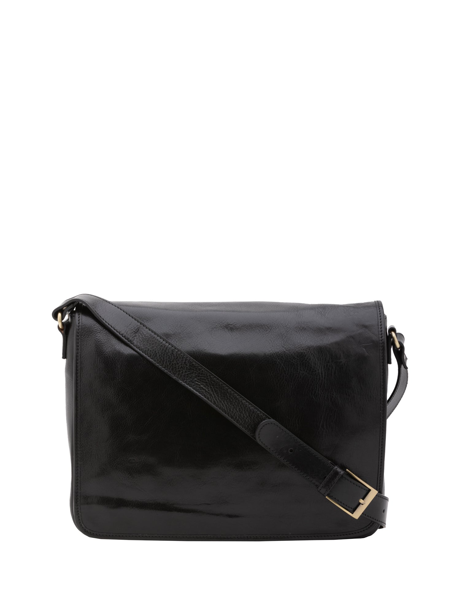 Crossbody bag I Fratelli Men Genuine leather -Tmoro Nero