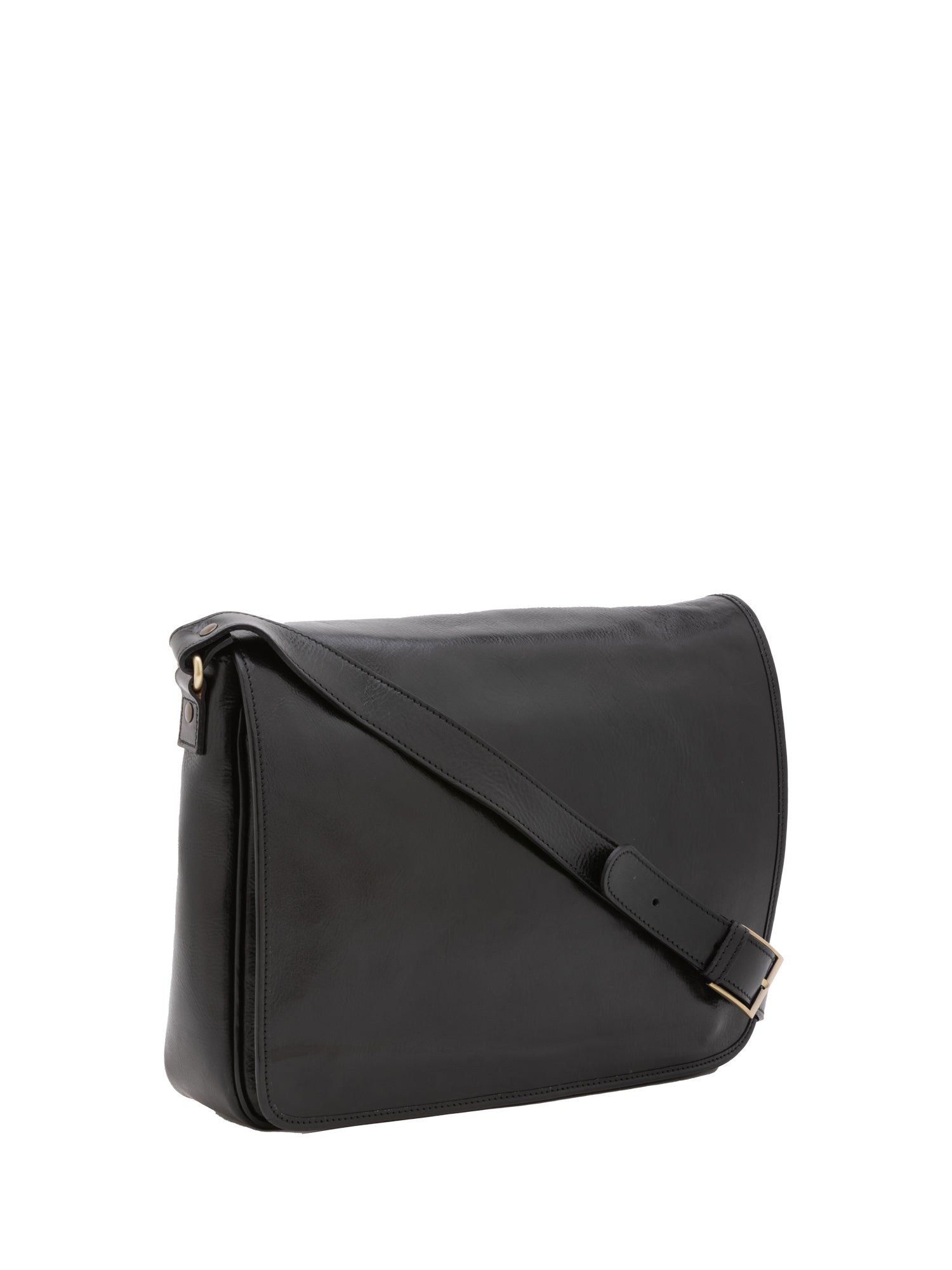 Crossbody bag I Fratelli Men Genuine leather -Tmoro Nero