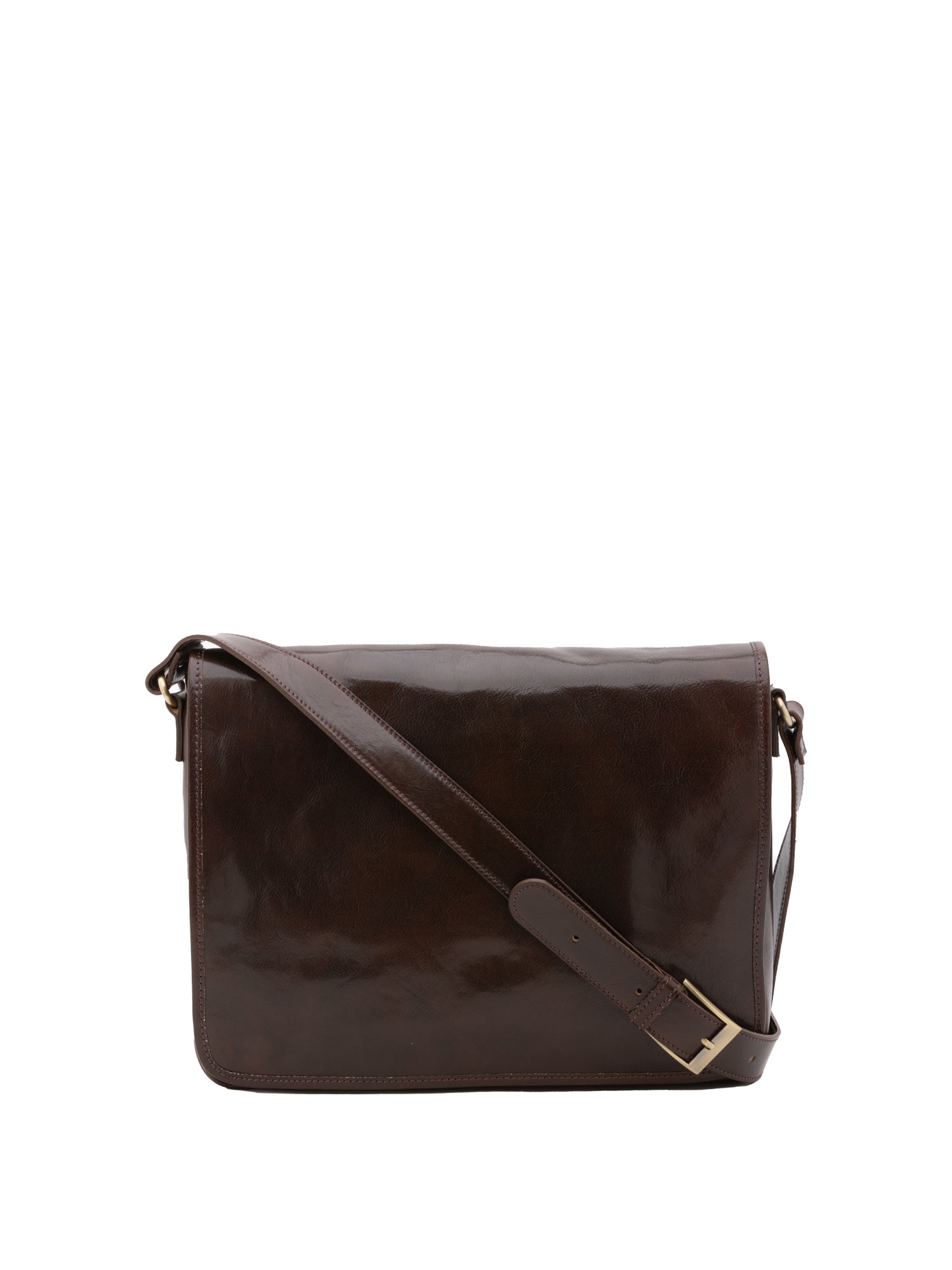 Crossbody bag I Fratelli Men Genuine leather -Tmoro Testa di moro