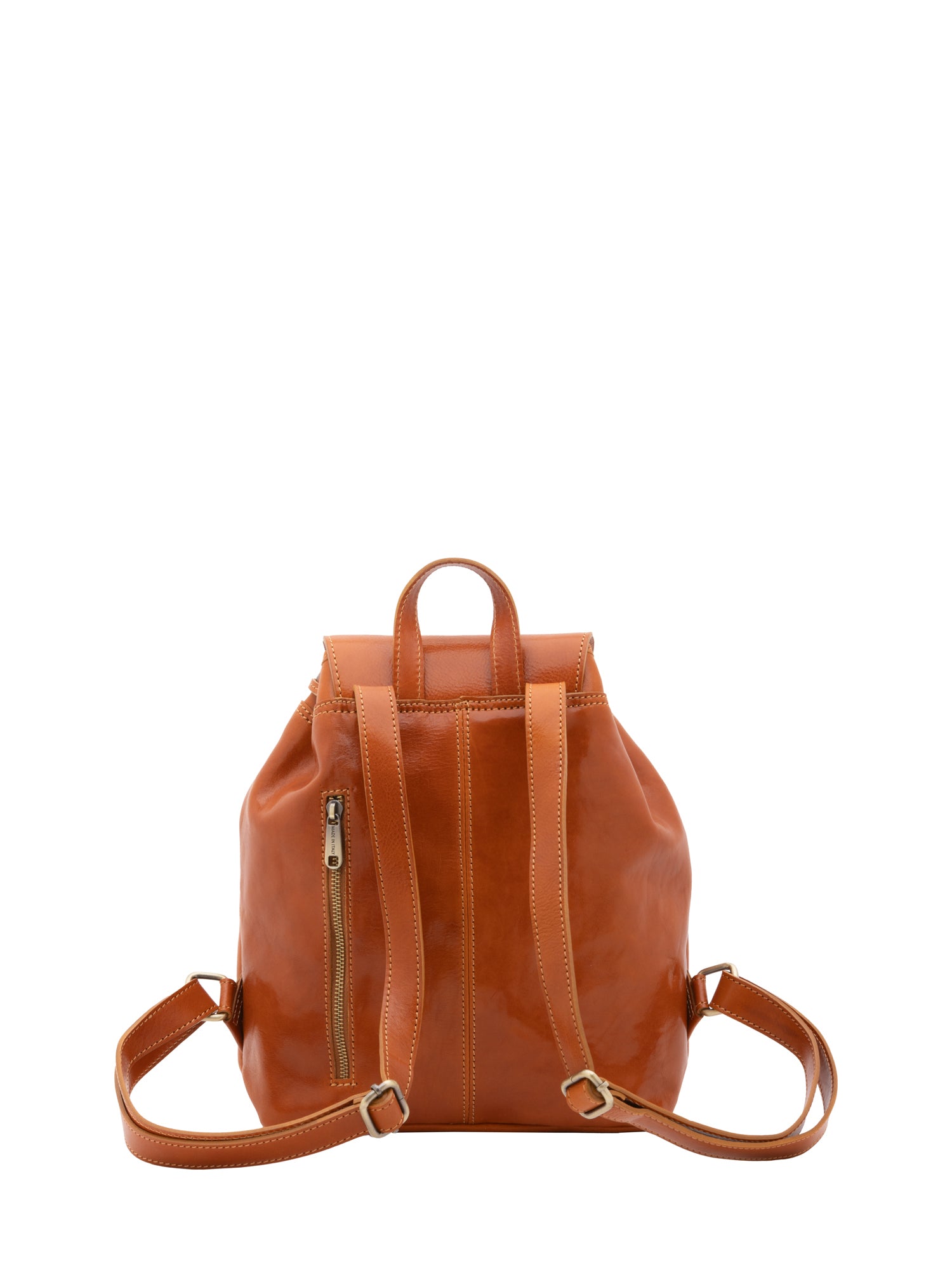 Shoulder Bag I Fratelli Women Genuine leather -Nero Cognac