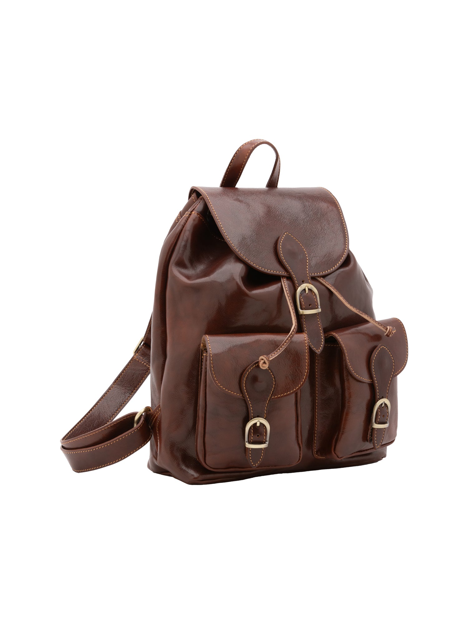 Shoulder Bag I Fratelli Women Genuine leather -Tmoro Marrone