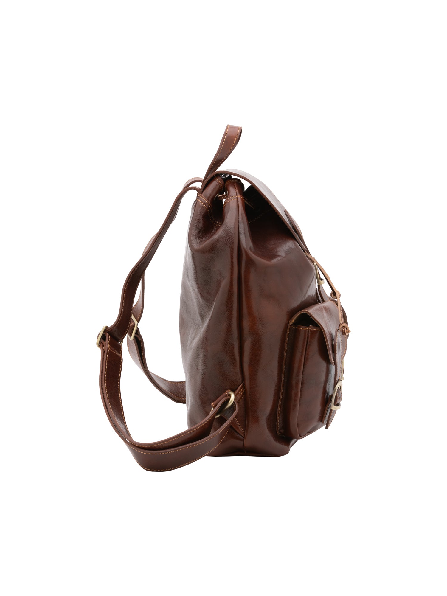 Shoulder Bag I Fratelli Women Genuine leather -Tmoro Marrone