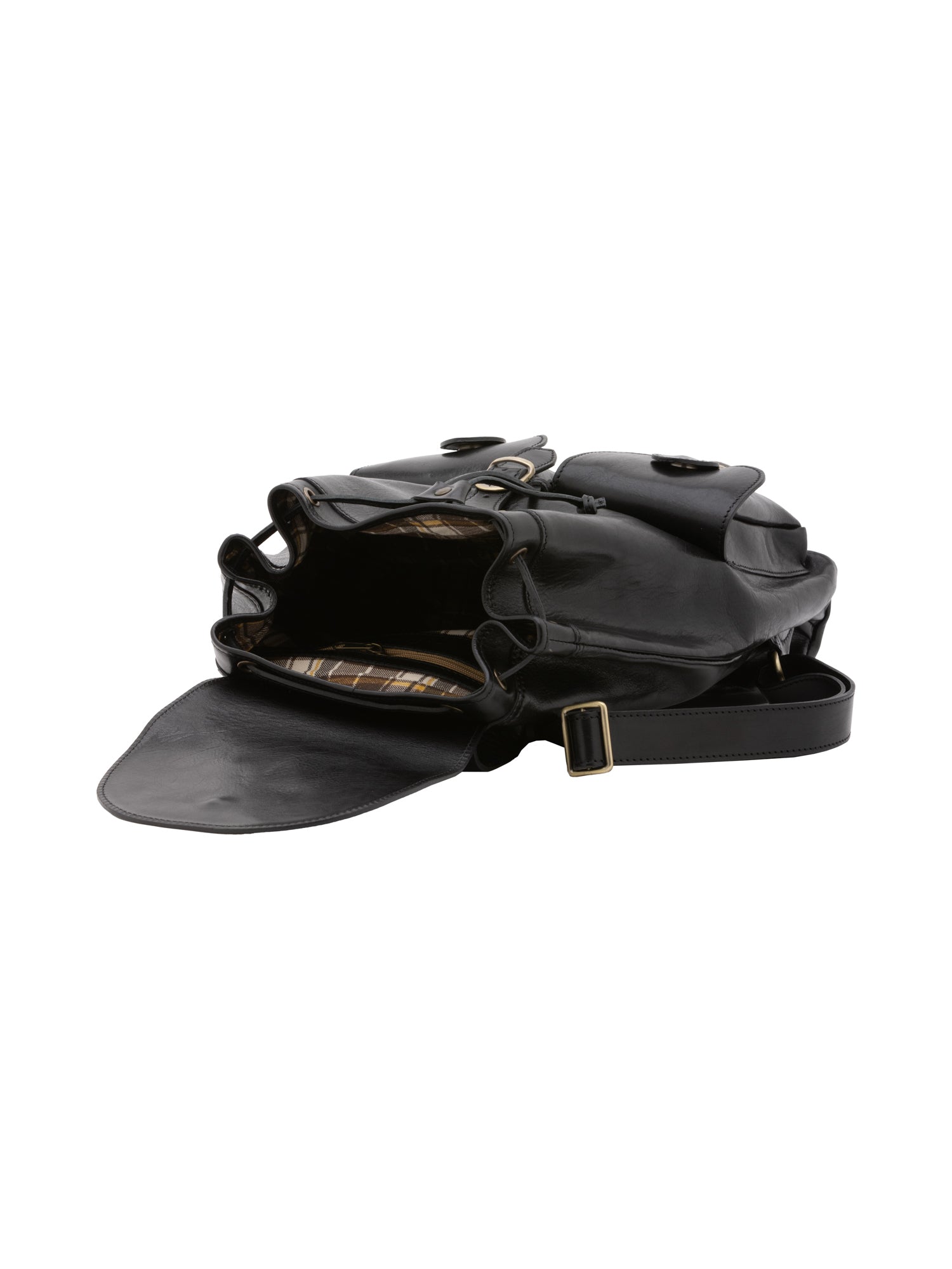 Shoulder Bag I Fratelli Women Genuine leather -Tmoro Nero