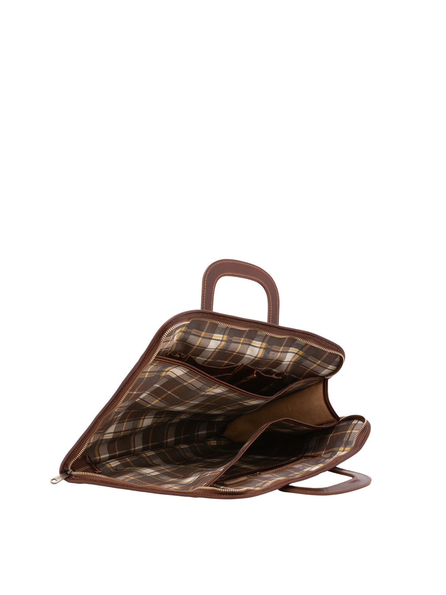 Briefcase I Fratelli Men Genuine leather -Marrone Marrone