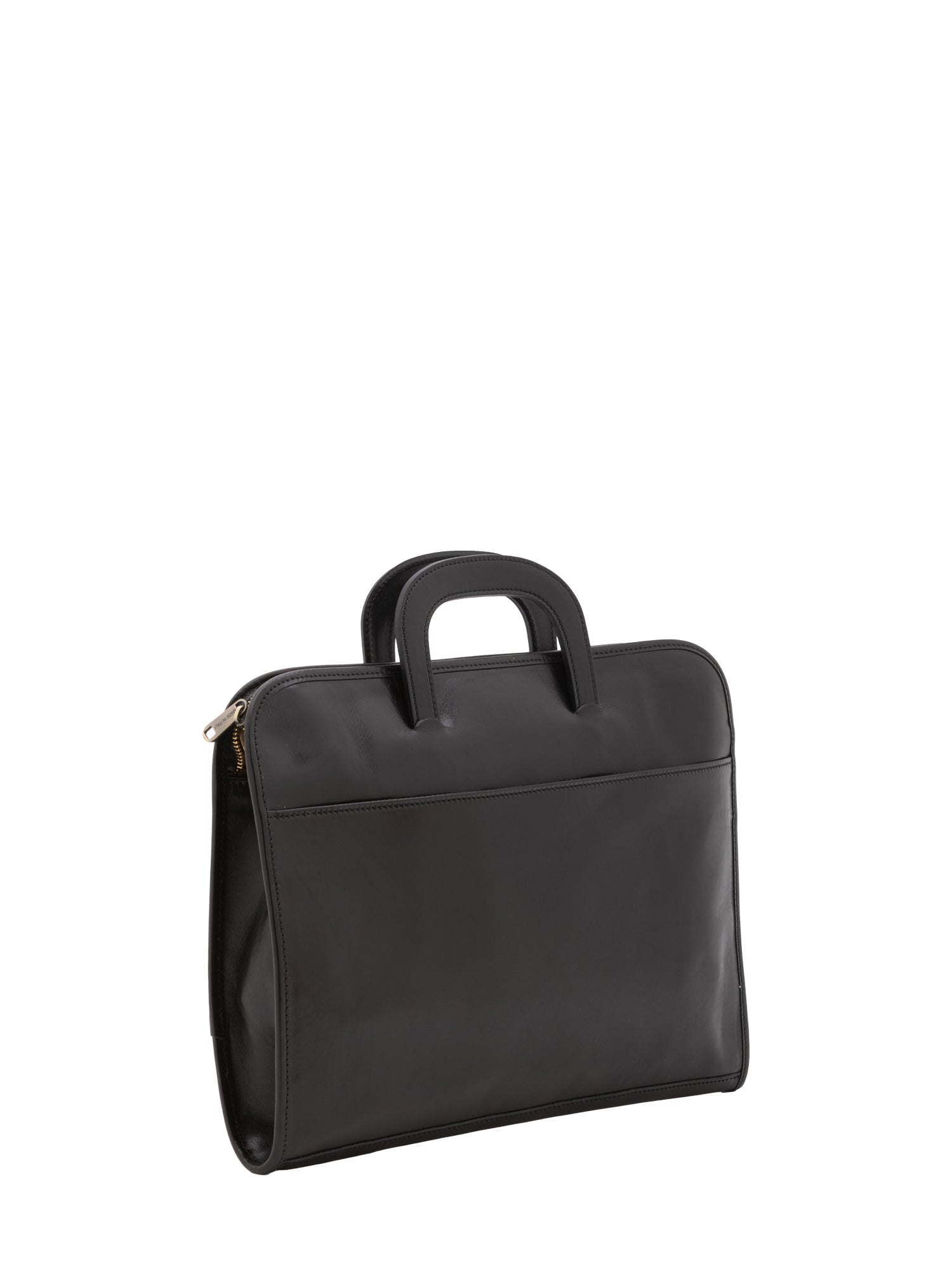 Briefcase I Fratelli Men Genuine leather -Marrone Nero