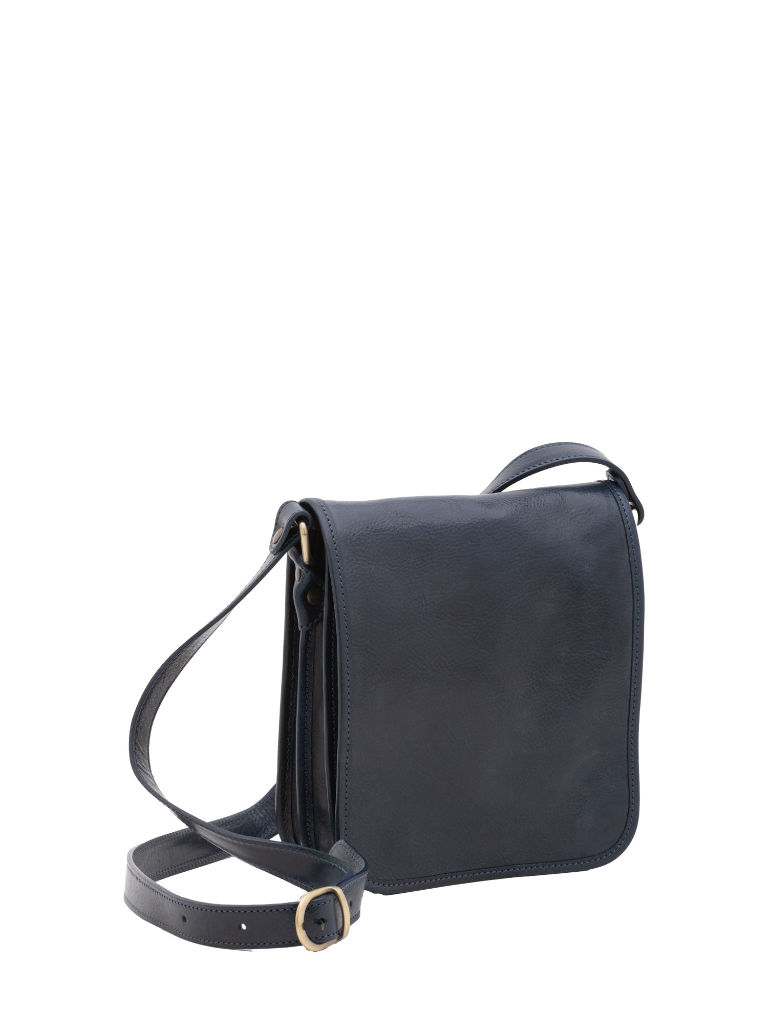 Crossbody bag I Fratelli Men Genuine leather -Verde Blu