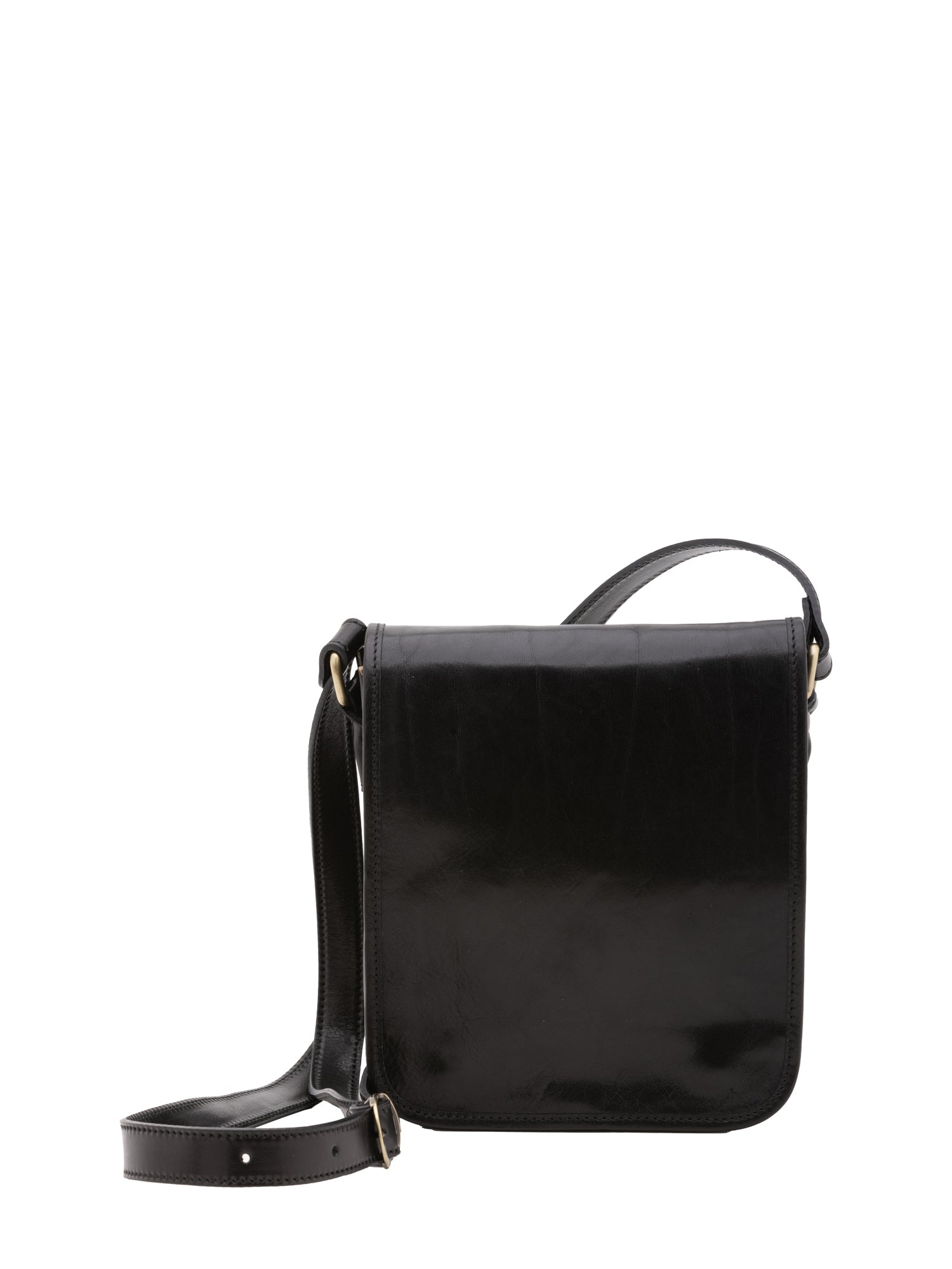 Crossbody bag I Fratelli Men Genuine leather -Verde Nero