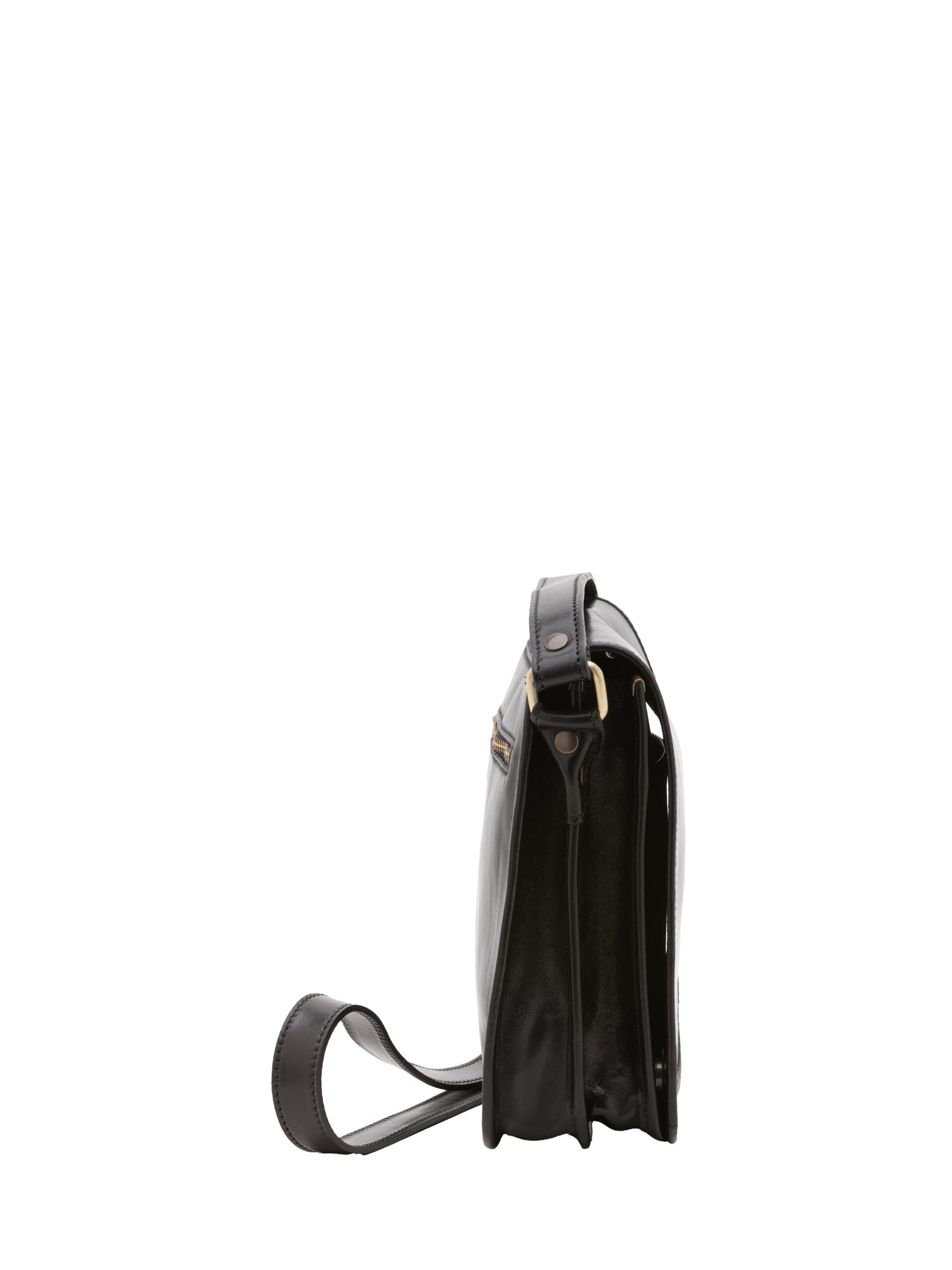 Crossbody bag I Fratelli Men Genuine leather -Verde Nero