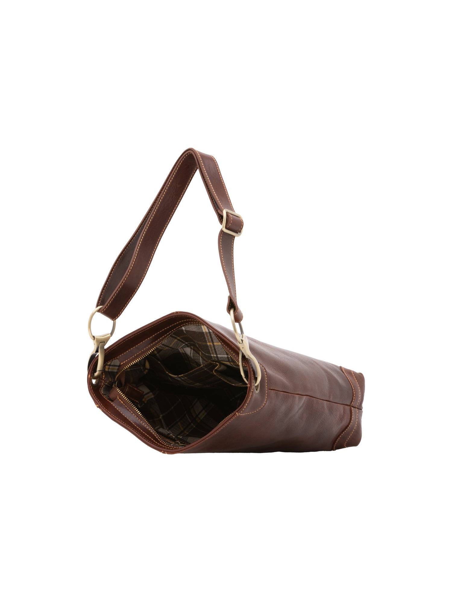 Shoulder Bag I Fratelli Women Genuine leather -Rosso Marrone
