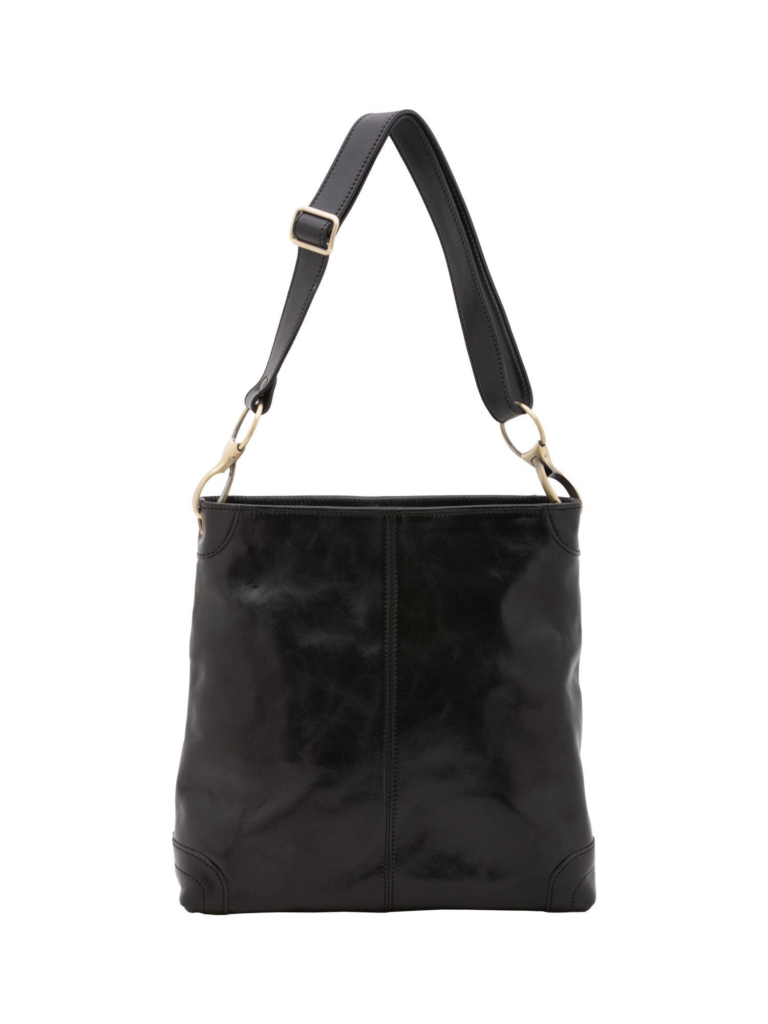 Shoulder Bag I Fratelli Women Genuine leather -Rosso Nero