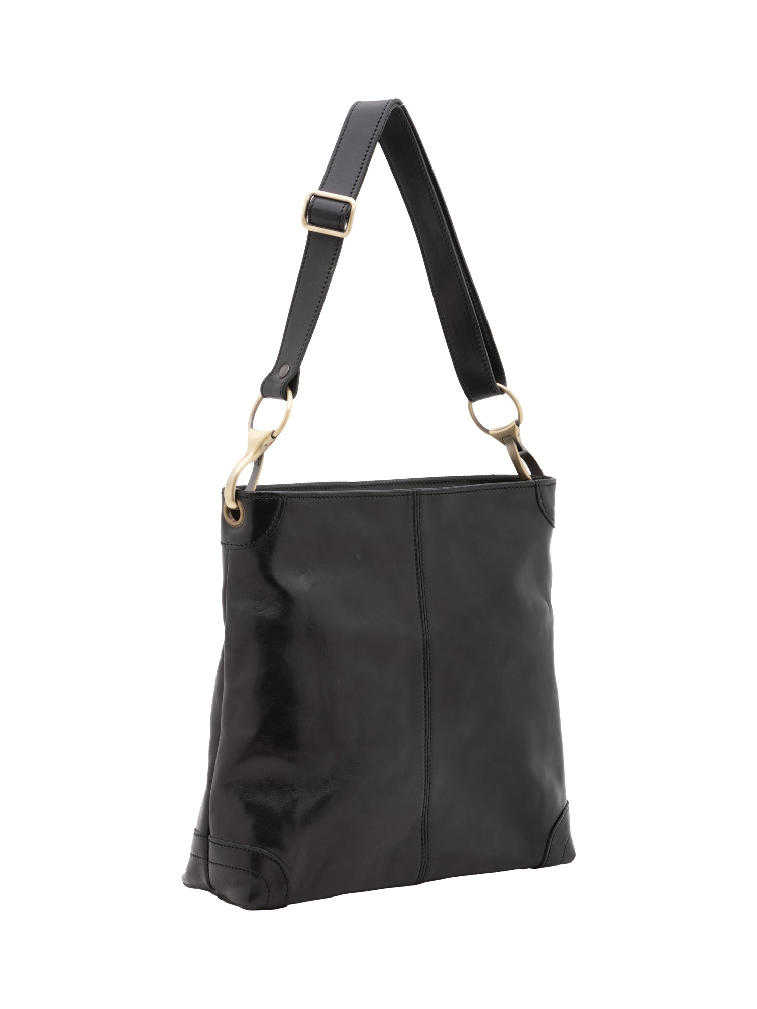 Shoulder Bag I Fratelli Women Genuine leather -Rosso Nero