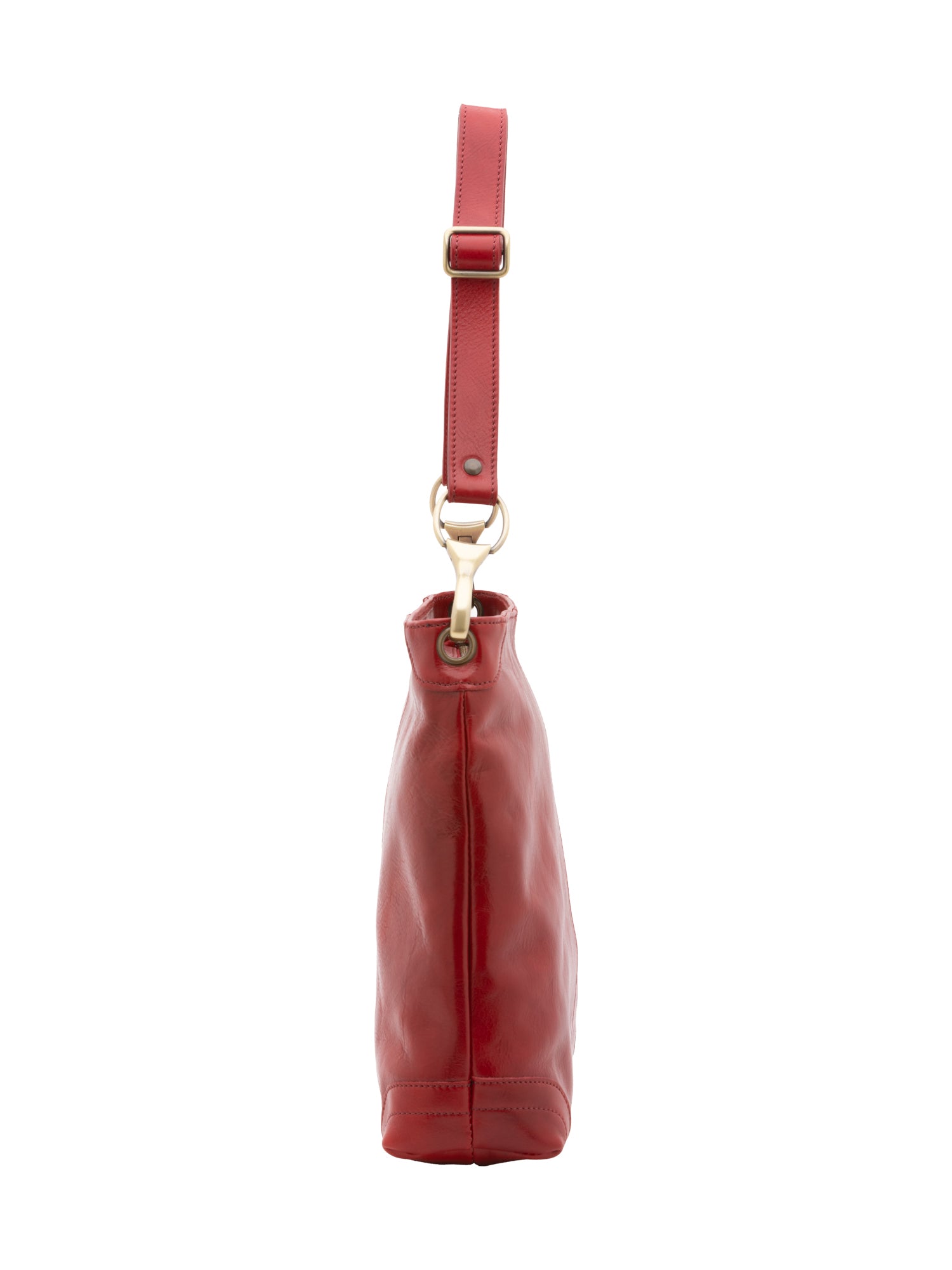 Shoulder Bag I Fratelli Women Genuine leather -Rosso Rosso