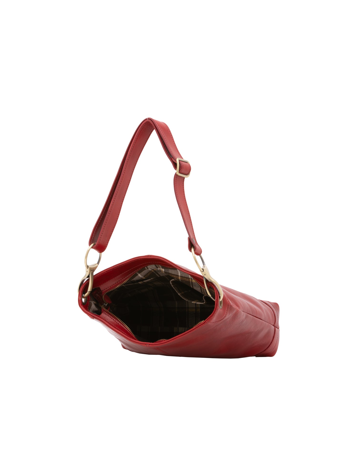 Shoulder Bag I Fratelli Women Genuine leather -Rosso Rosso