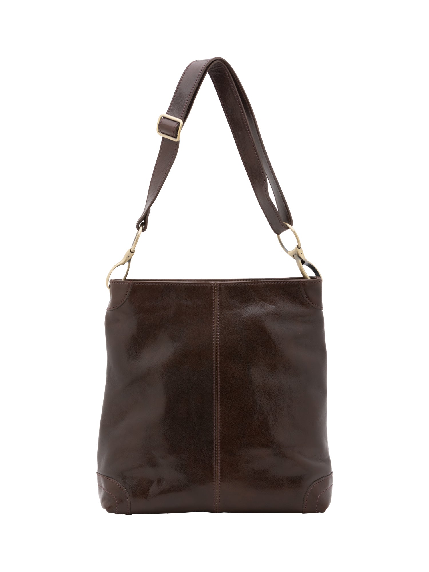 Shoulder Bag I Fratelli Women Genuine leather -Rosso Testa di moro