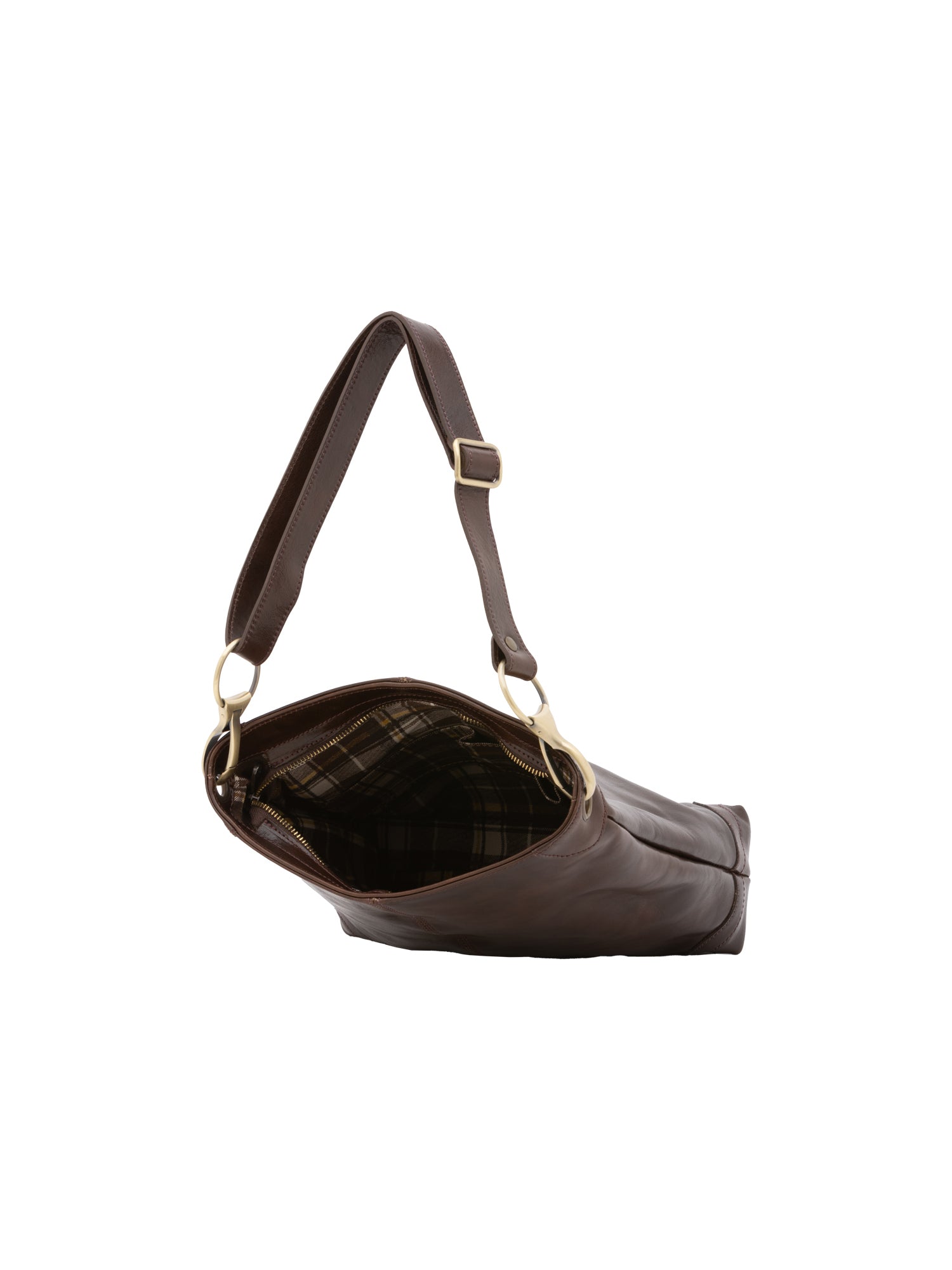 Shoulder Bag I Fratelli Women Genuine leather -Rosso Testa di moro