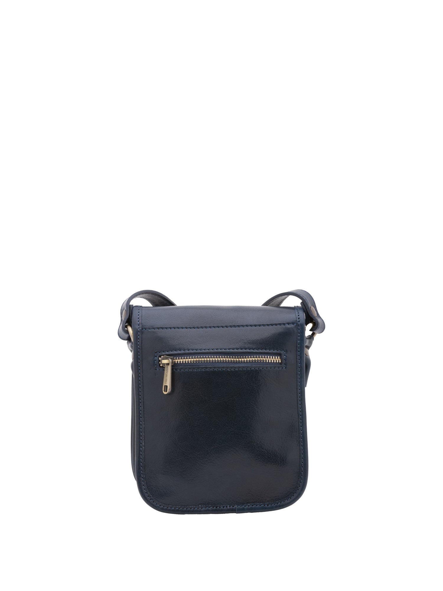 Crossbody bag I Fratelli Men Genuine leather -Senape Blu