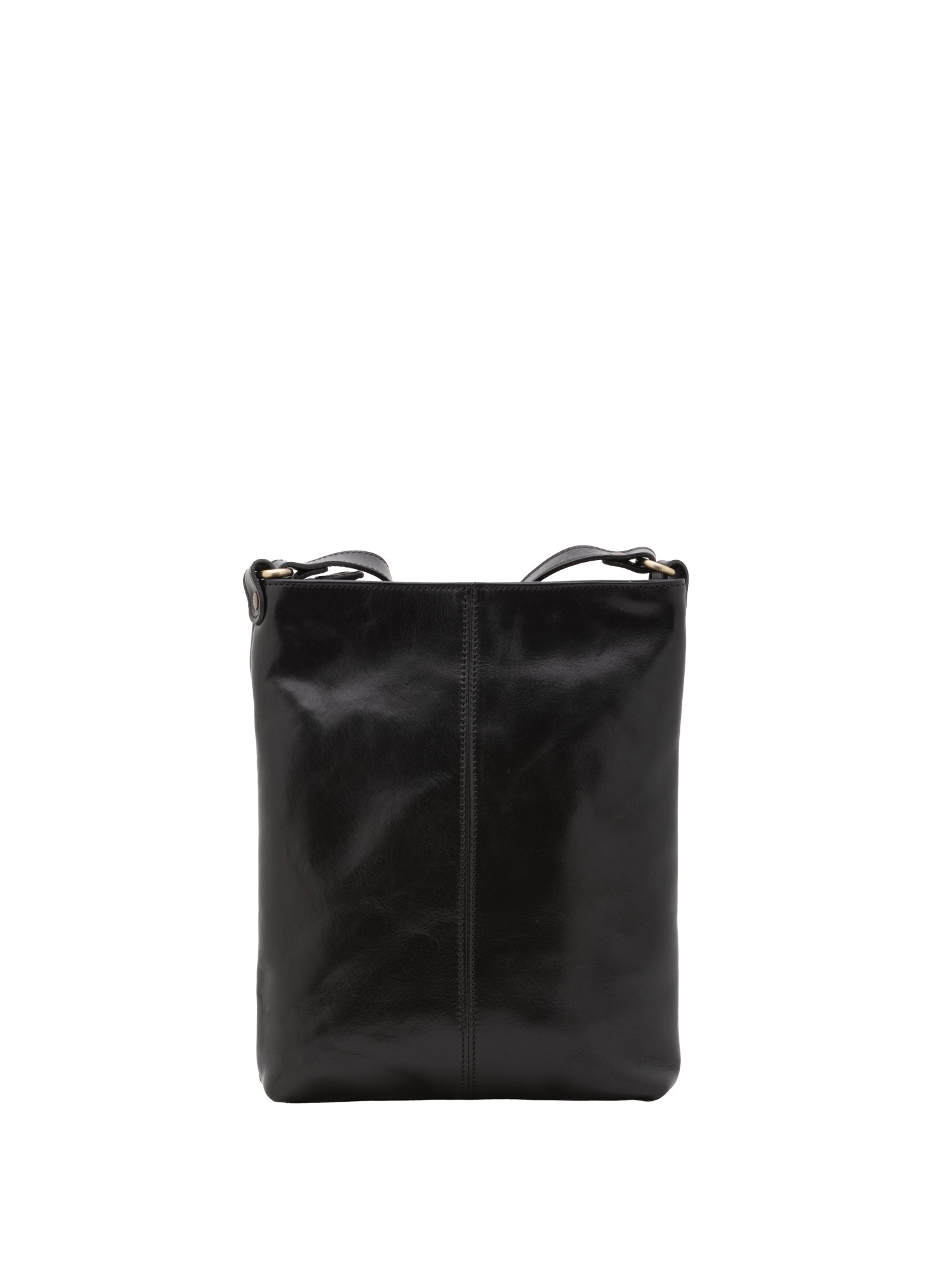 Crossbody bag I Fratelli Men Genuine leather -Nero Nero
