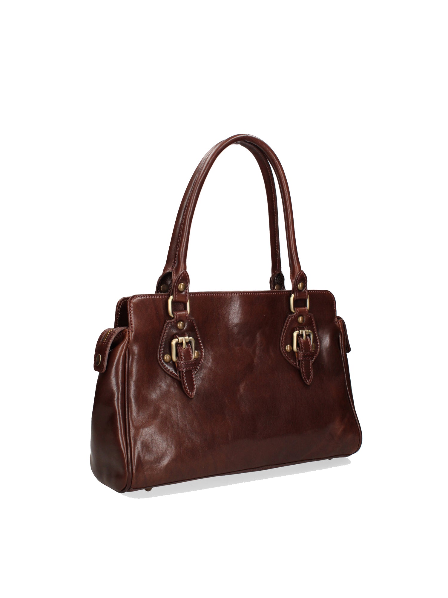 Handbag I Fratelli Women Genuine leather -Marrone Testa di moro