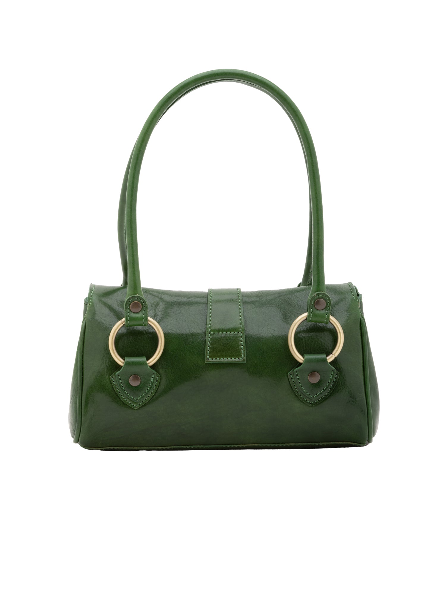 Bowler bag I Fratelli Women Genuine leather -Verde Verde