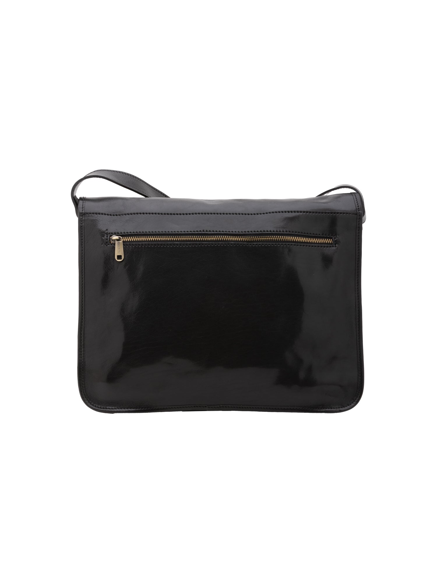 Crossbody bag I Fratelli Men Genuine leather -Marrone Nero