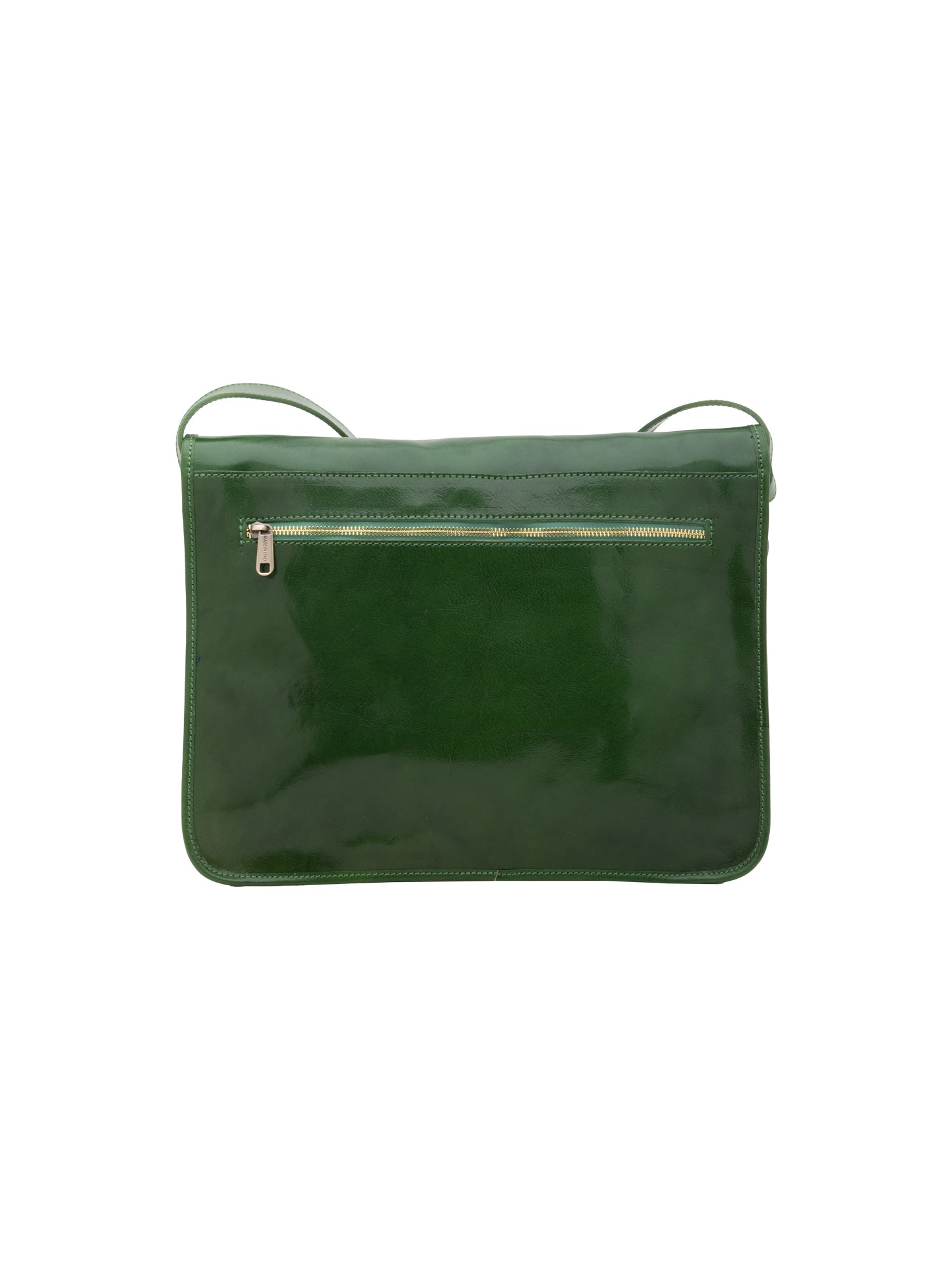 Crossbody bag I Fratelli Men Genuine leather -Marrone Verde