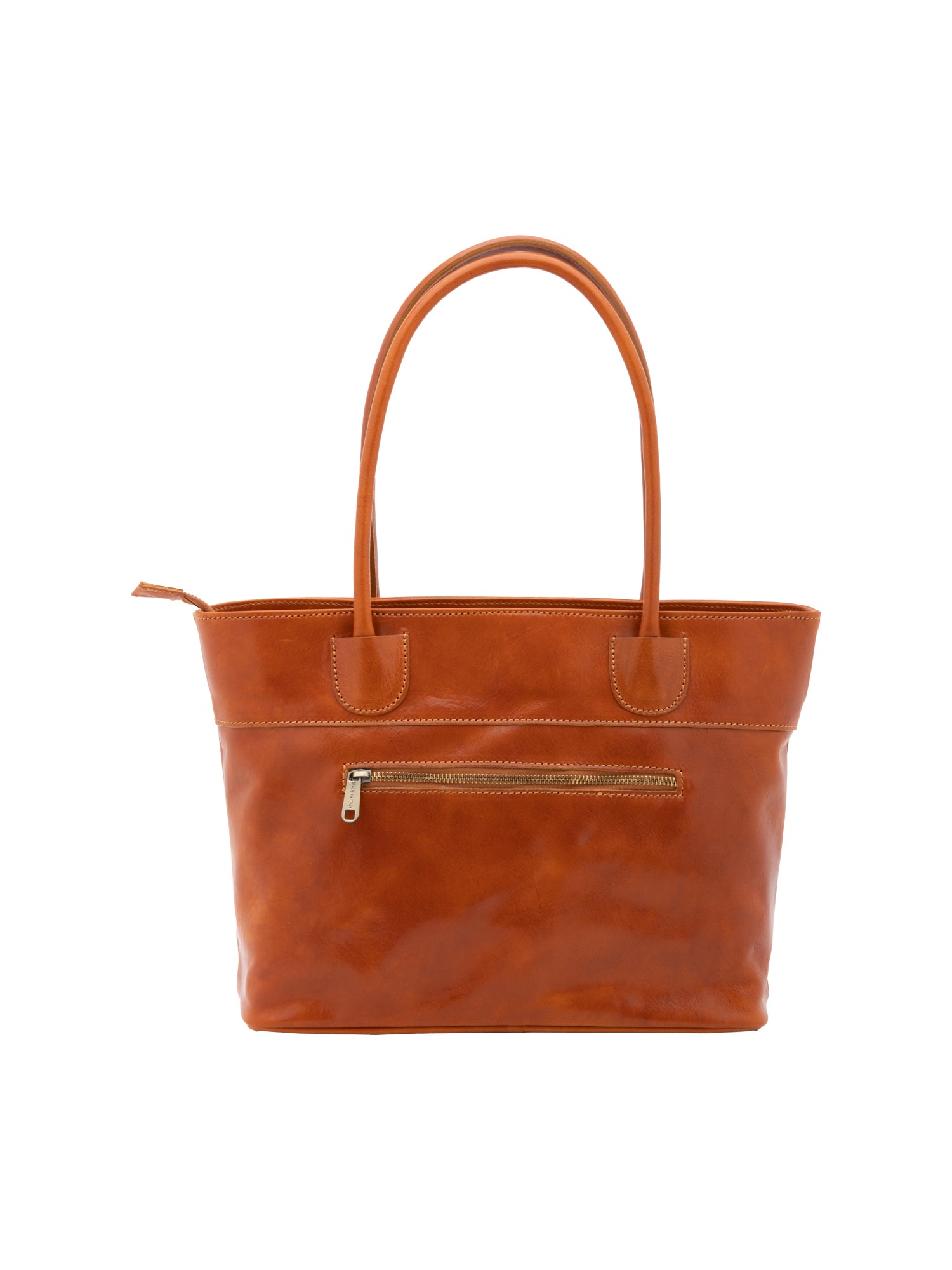 Crossbody bag I Fratelli Men Genuine leather -Rosso Cognac