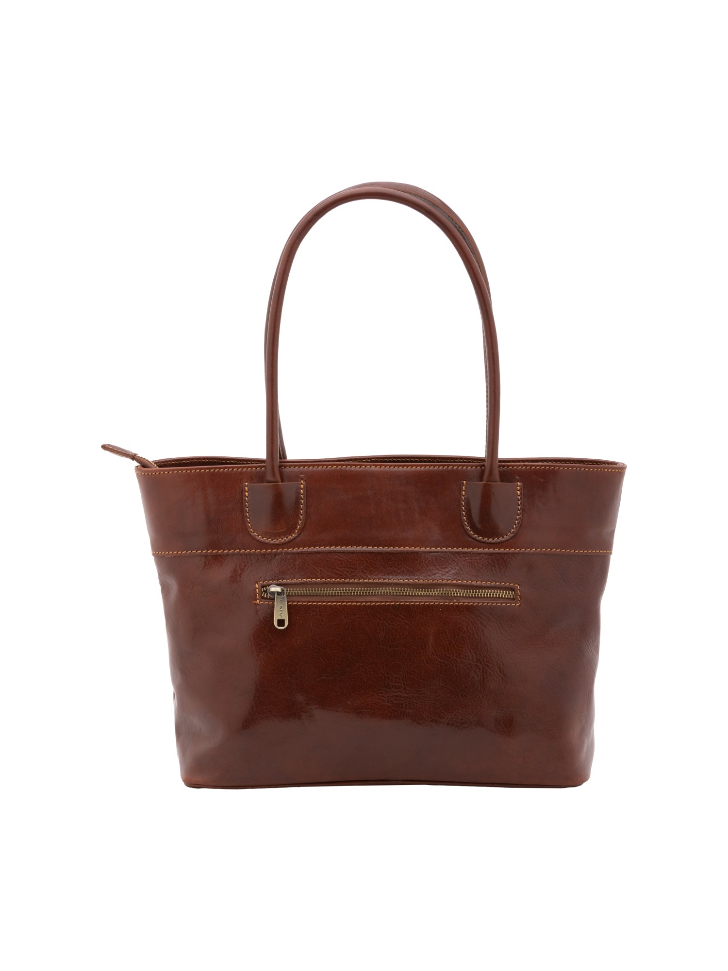 Crossbody bag I Fratelli Men Genuine leather -Rosso Marrone