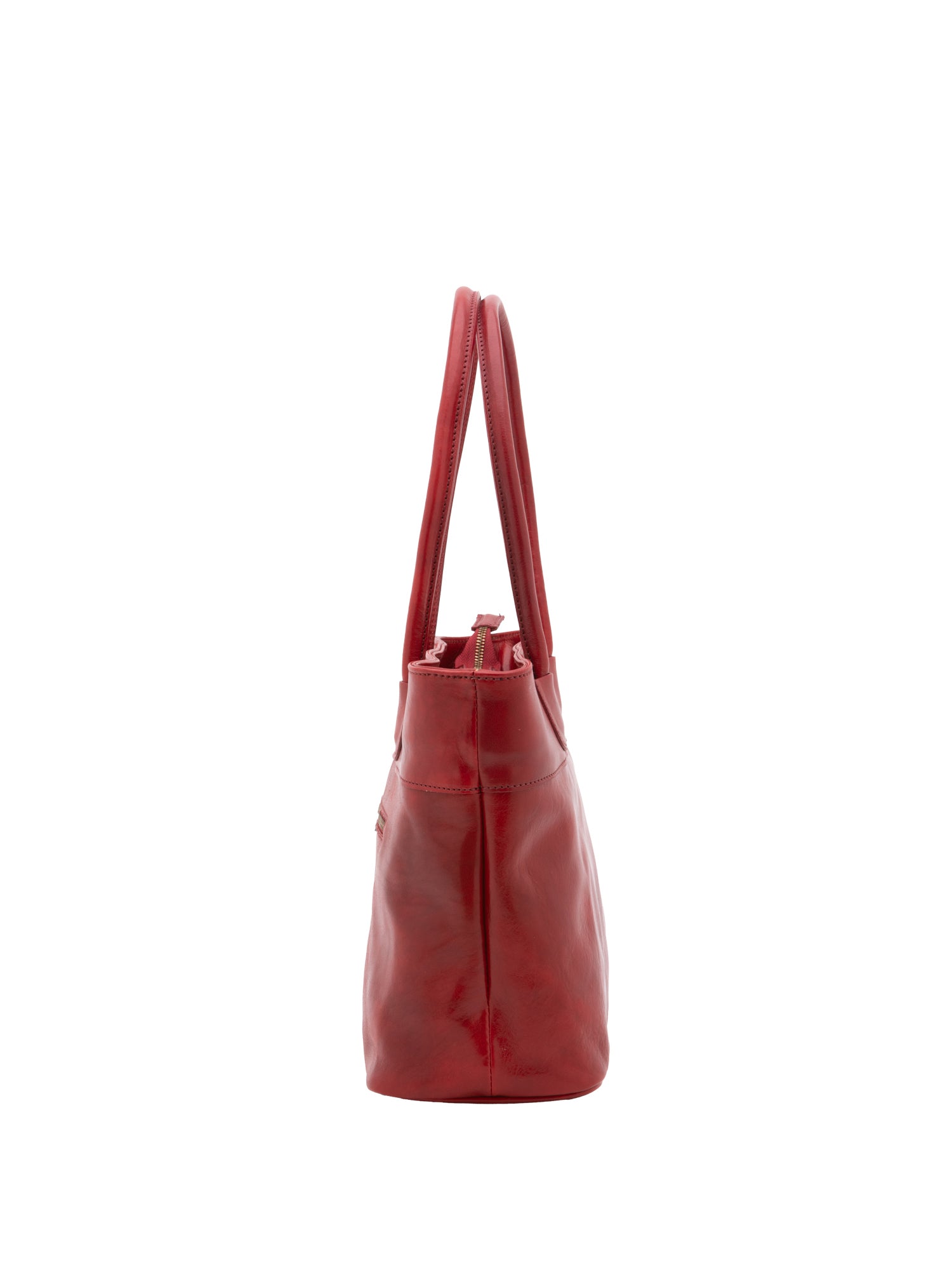 Crossbody bag I Fratelli Men Genuine leather -Rosso Rosso
