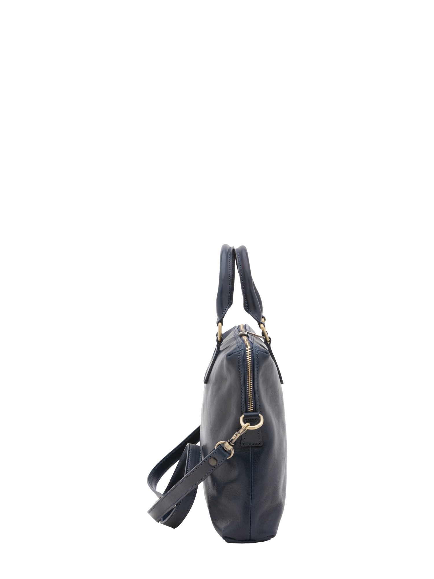 Briefcase I Fratelli Men Genuine leather -Blu Blu